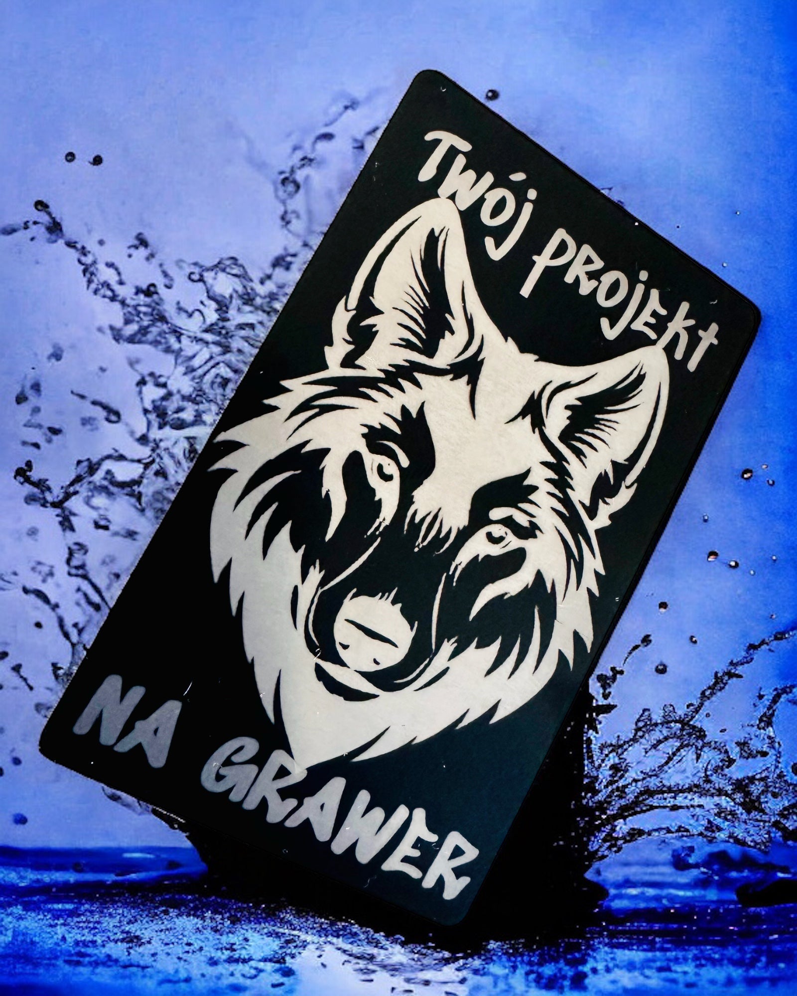 Exclusive Black Metal Business Card with Personalization Option – Ideal for a Gift