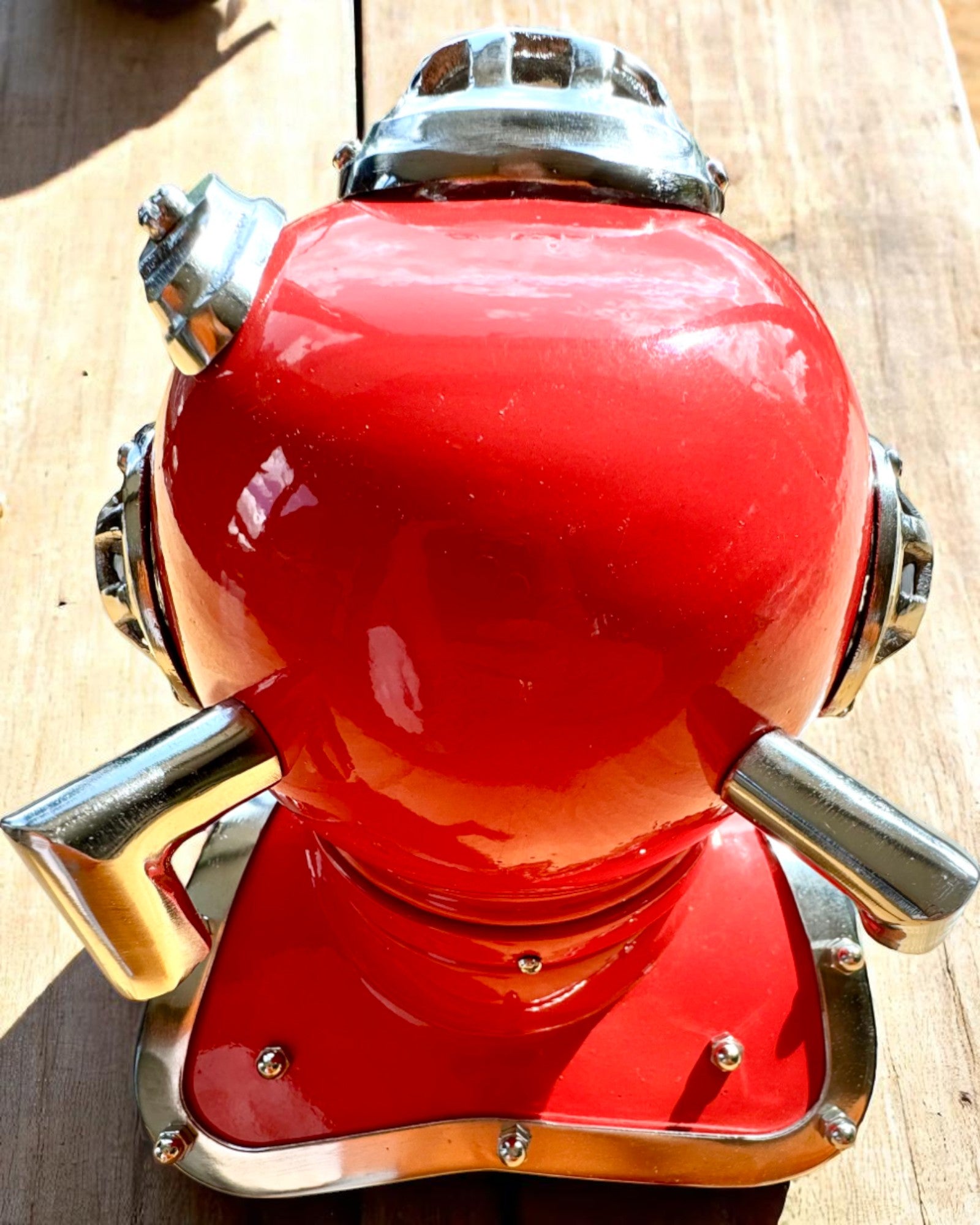 Deep Explorer's Helmet - Collector's Edition with Engraving Option, 35 cm, gift for firefighter or diver