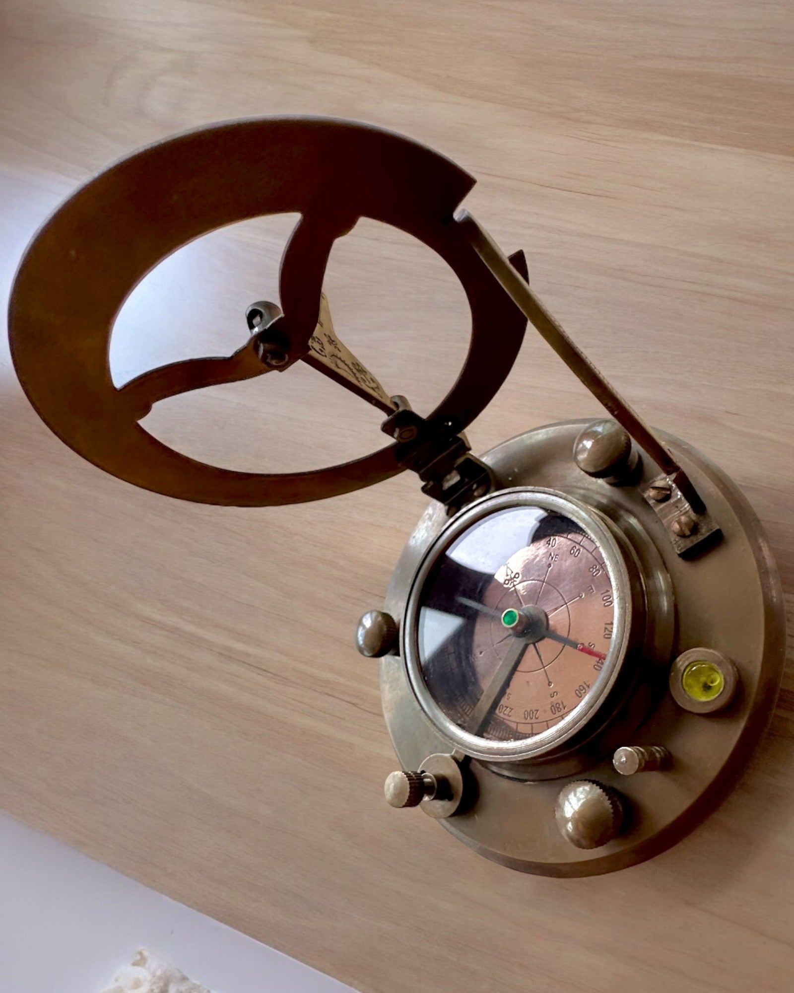 Captain's Compass "Explorer 2" - personalization option with engraving for a gift, 2 color variants to choose from