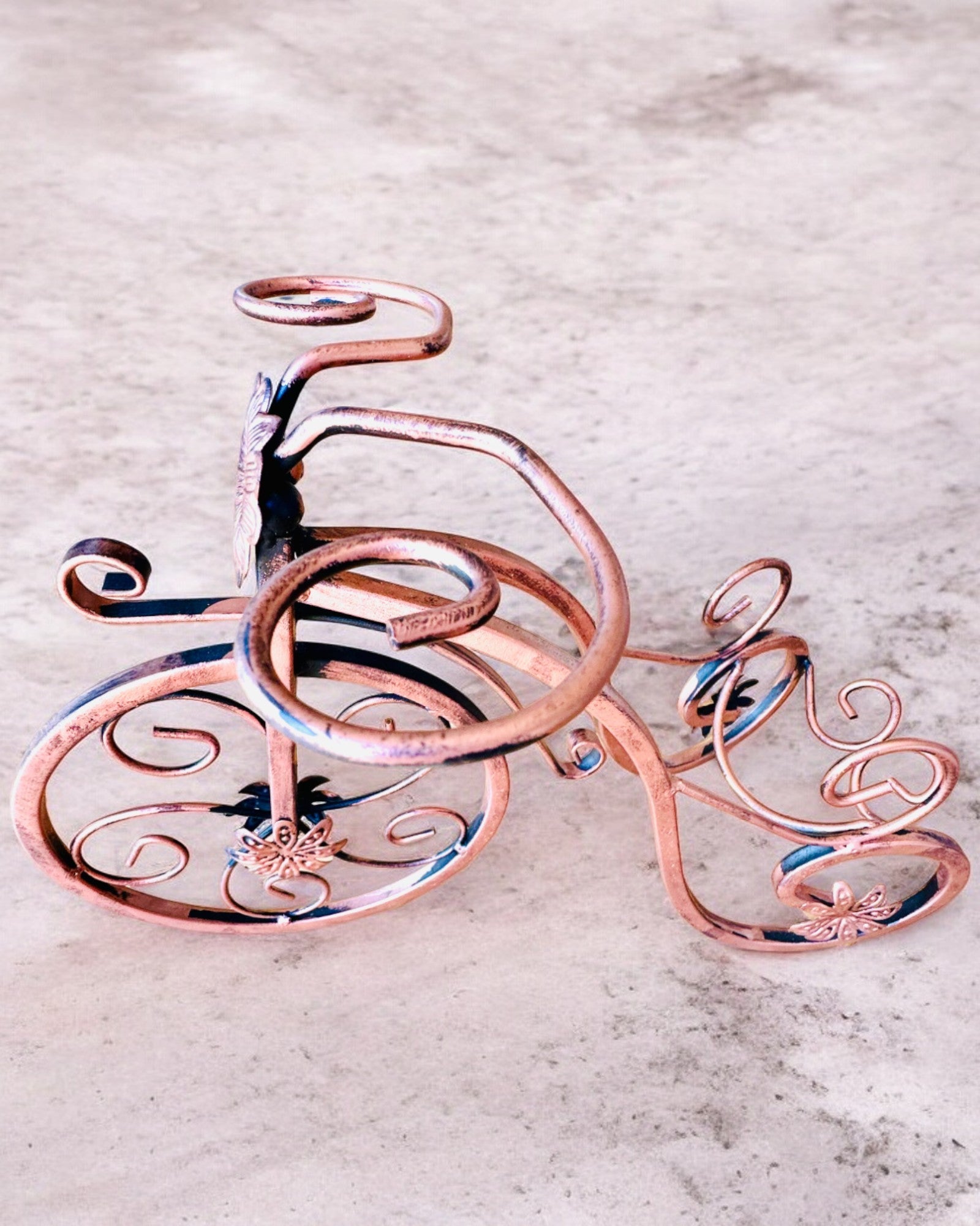 "WineCycle" Bicycle Wine Rack - customizable with engraving for a gift