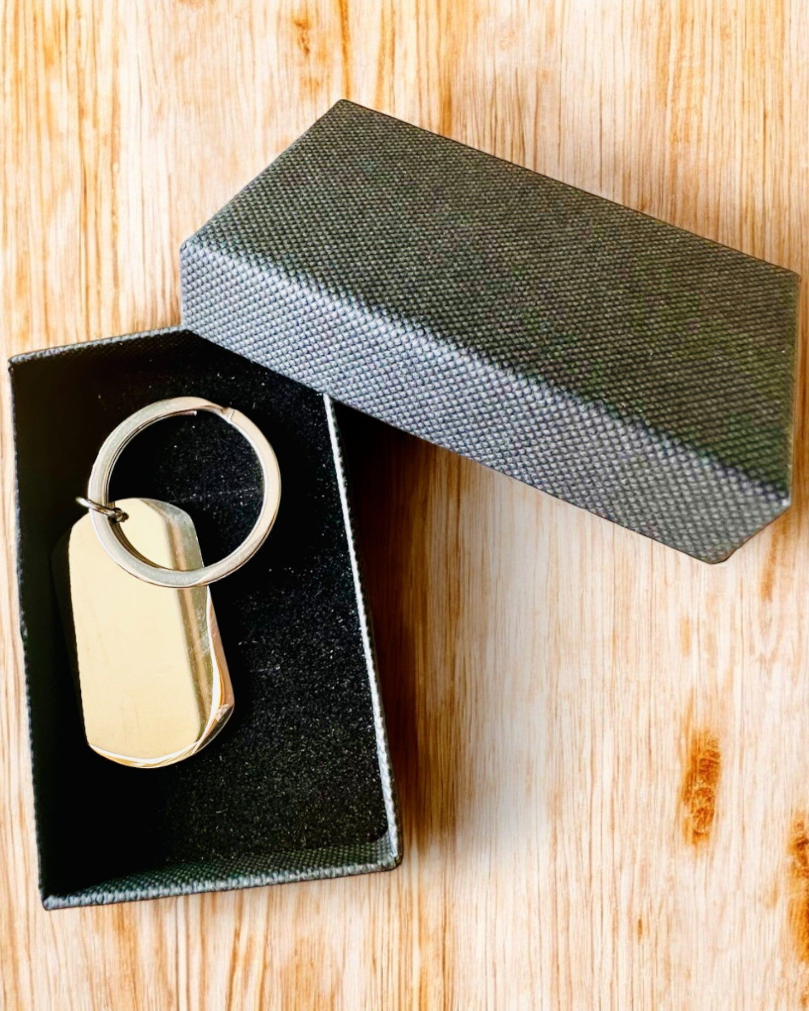 Military ID Tag "Dog Tag" in Stainless Steel – Personalized Engraving