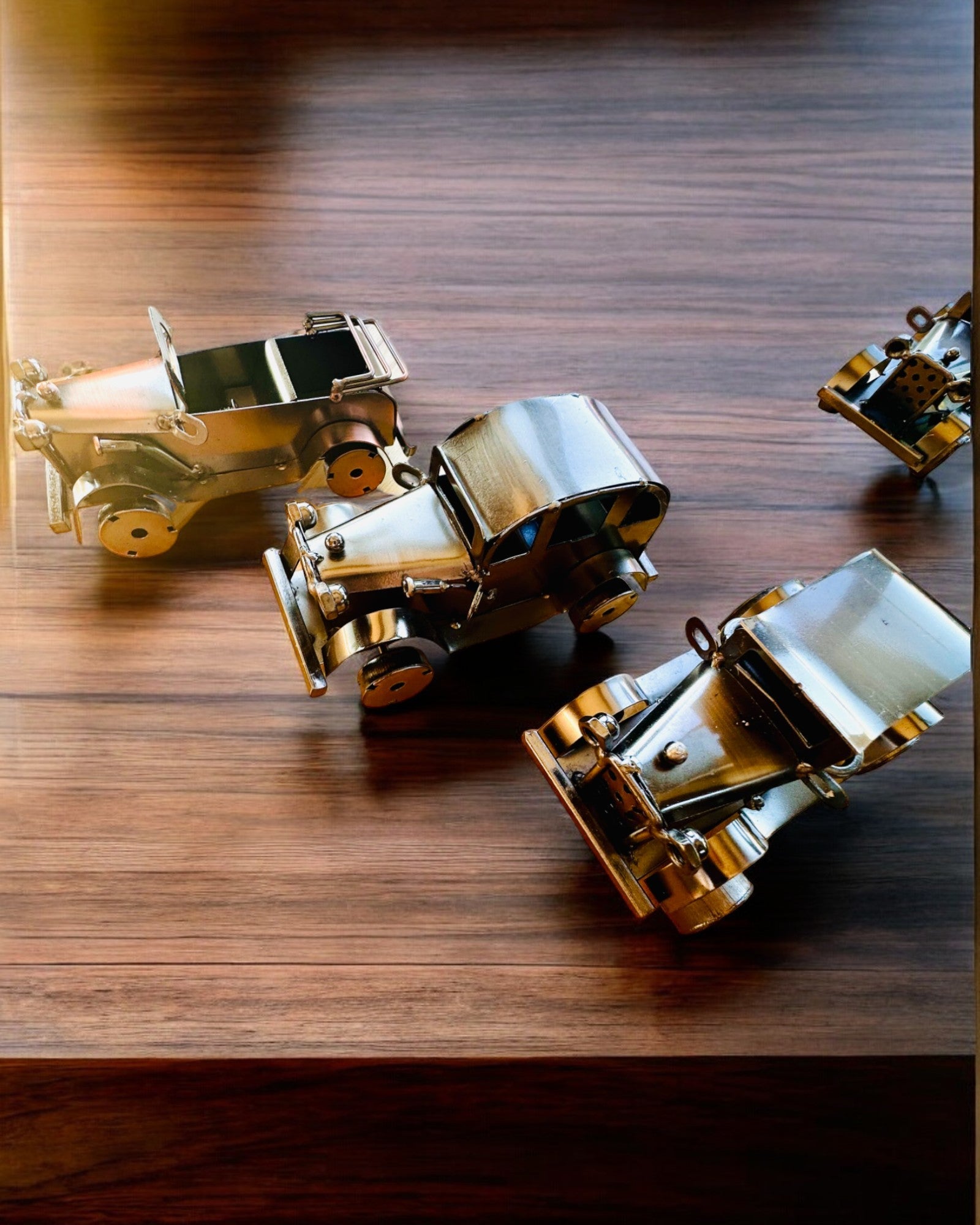 Retro Classic Car, Iron Car - "Vintage Drive" Collection, Car Model, Personalized with Engraving for a Gift