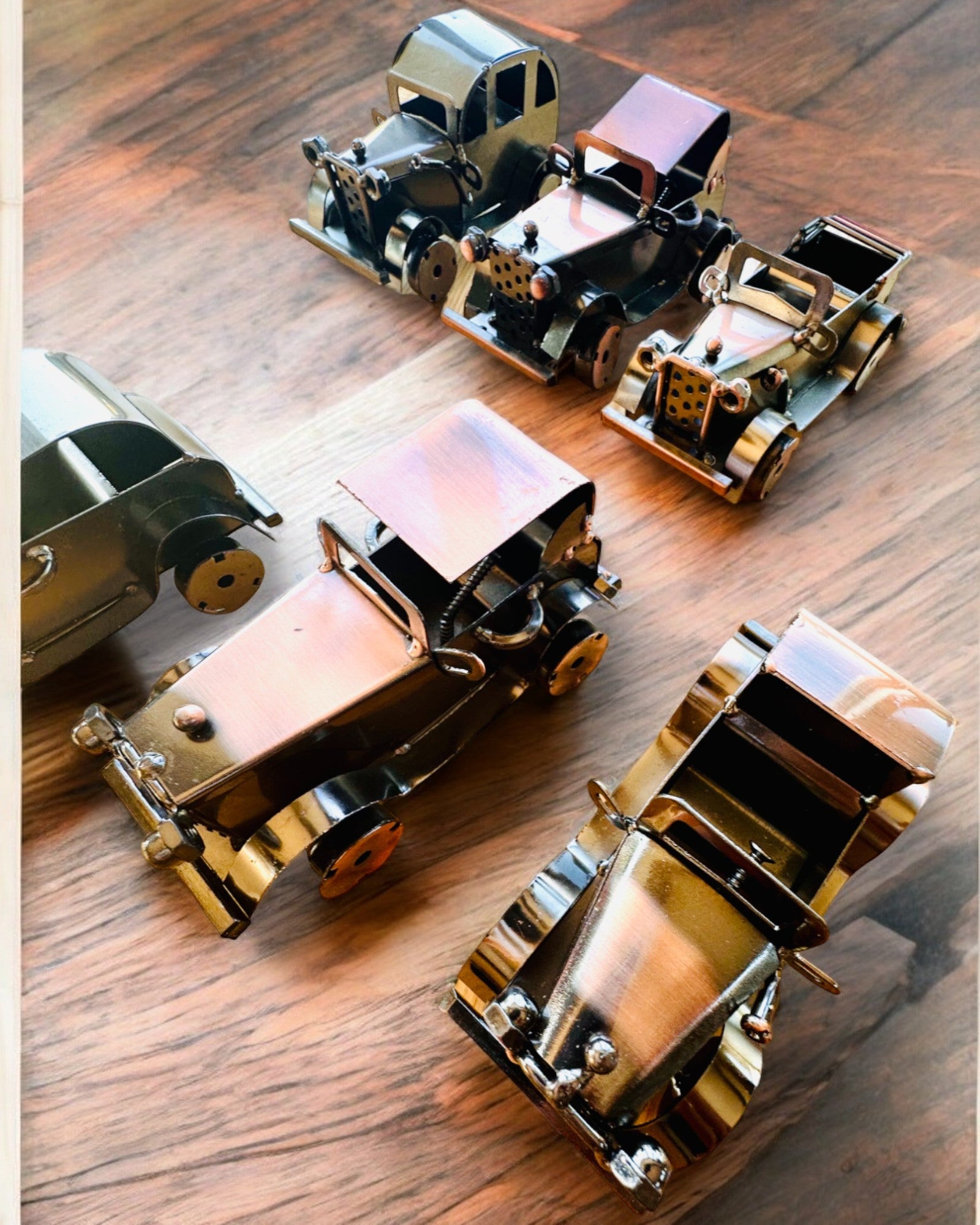 Retro Classic Car, Iron Car - "Vintage Drive" Collection, Car Model, Personalized with Engraving for a Gift