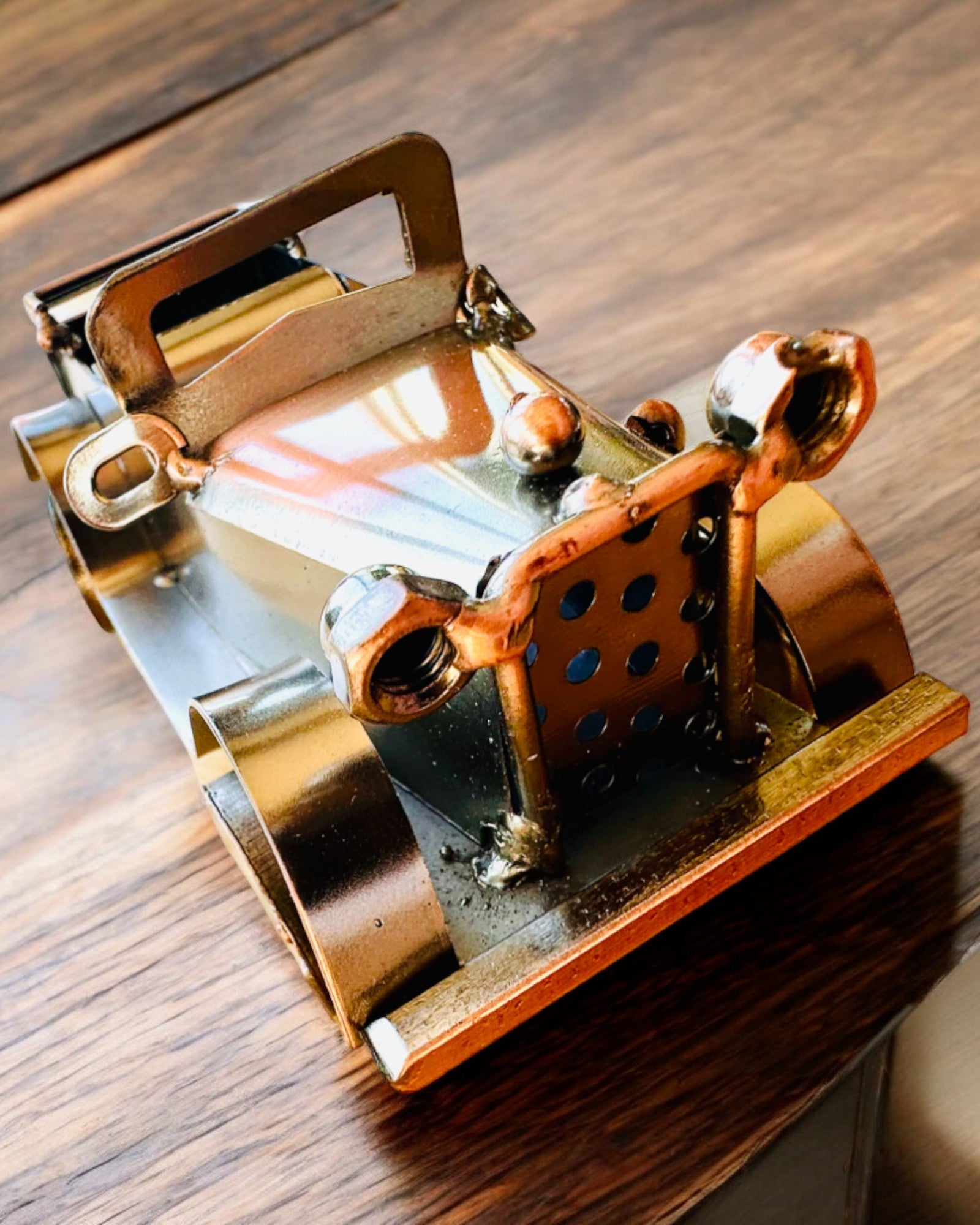 Retro Classic Car, Iron Car - "Vintage Drive" Collection, Car Model, Personalized with Engraving for a Gift