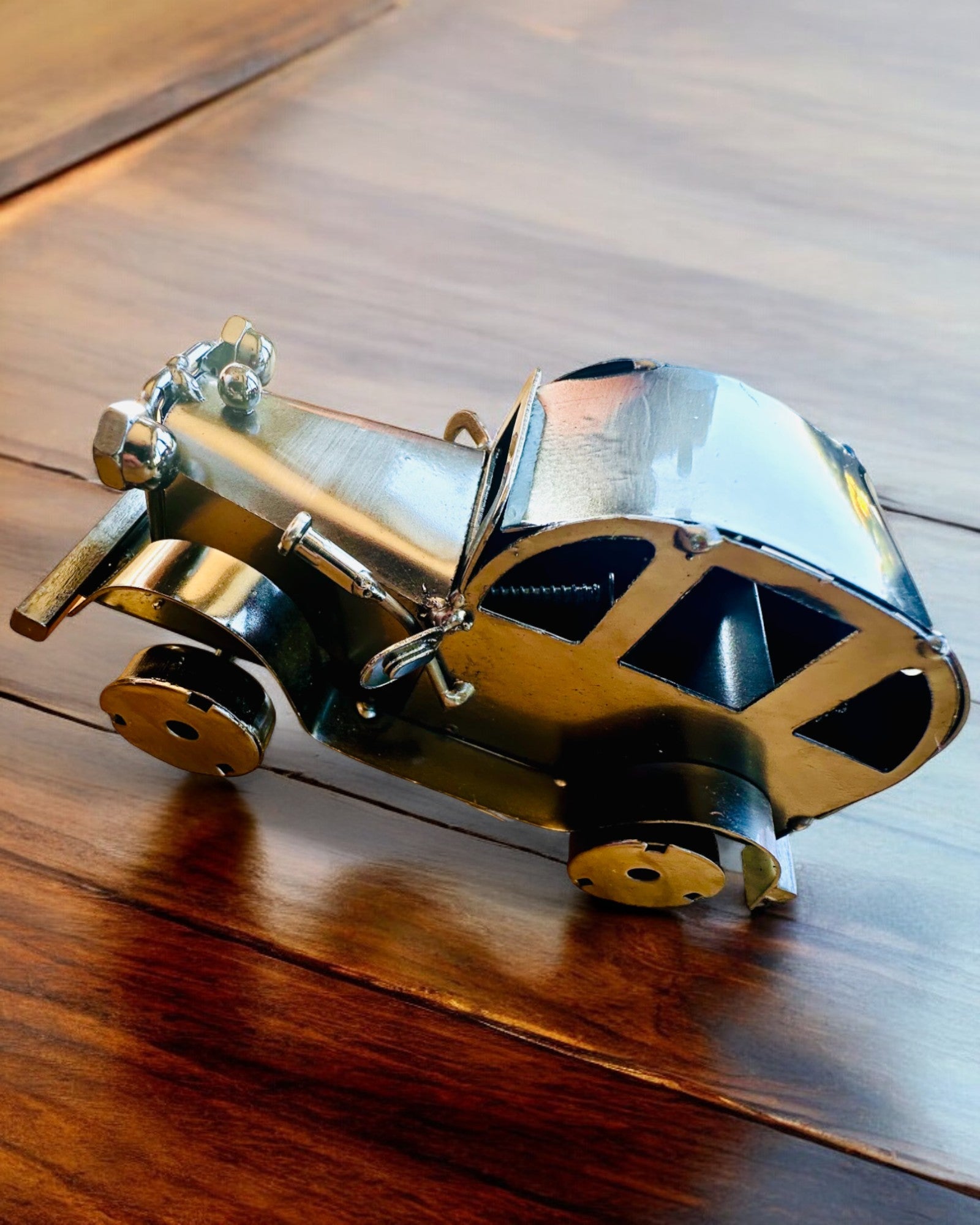 Retro Classic Car, Iron Car - "Vintage Drive" Collection, Car Model, Personalized with Engraving for a Gift