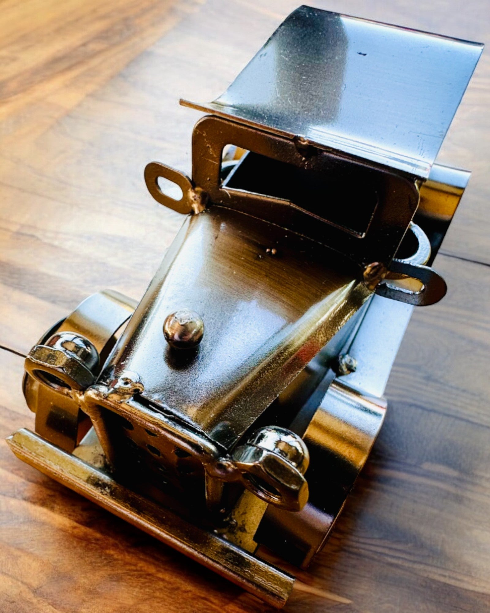 Retro Classic Car, Iron Car - "Vintage Drive" Collection, Car Model, Personalized with Engraving for a Gift