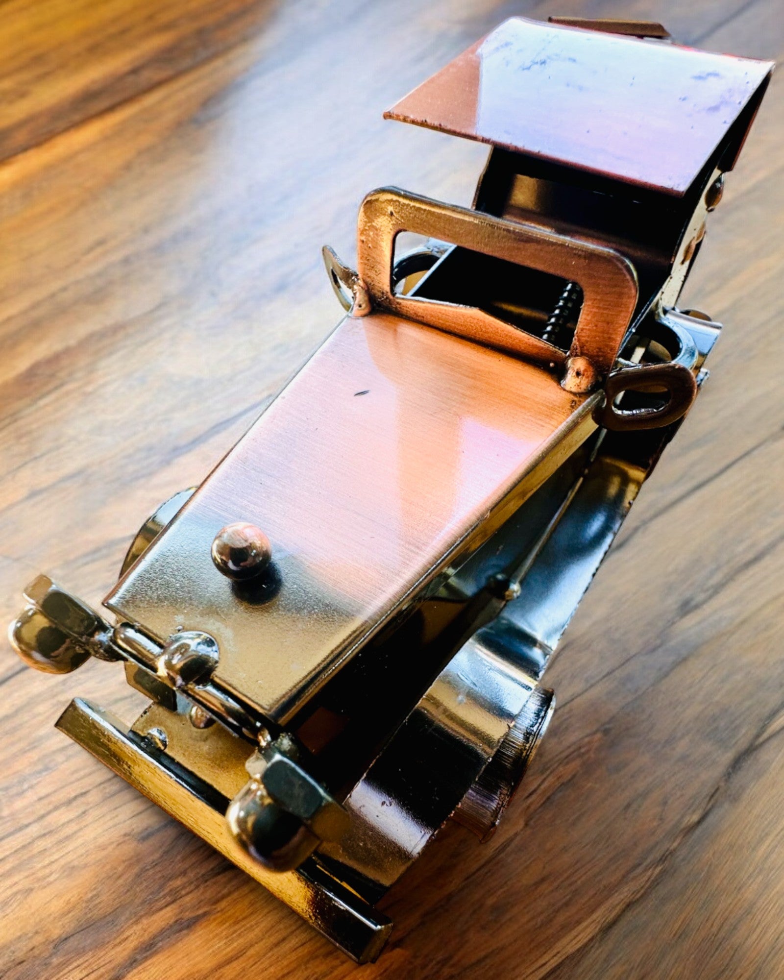 Retro Classic Car, Iron Car - "Vintage Drive" Collection, Car Model, Personalized with Engraving for a Gift