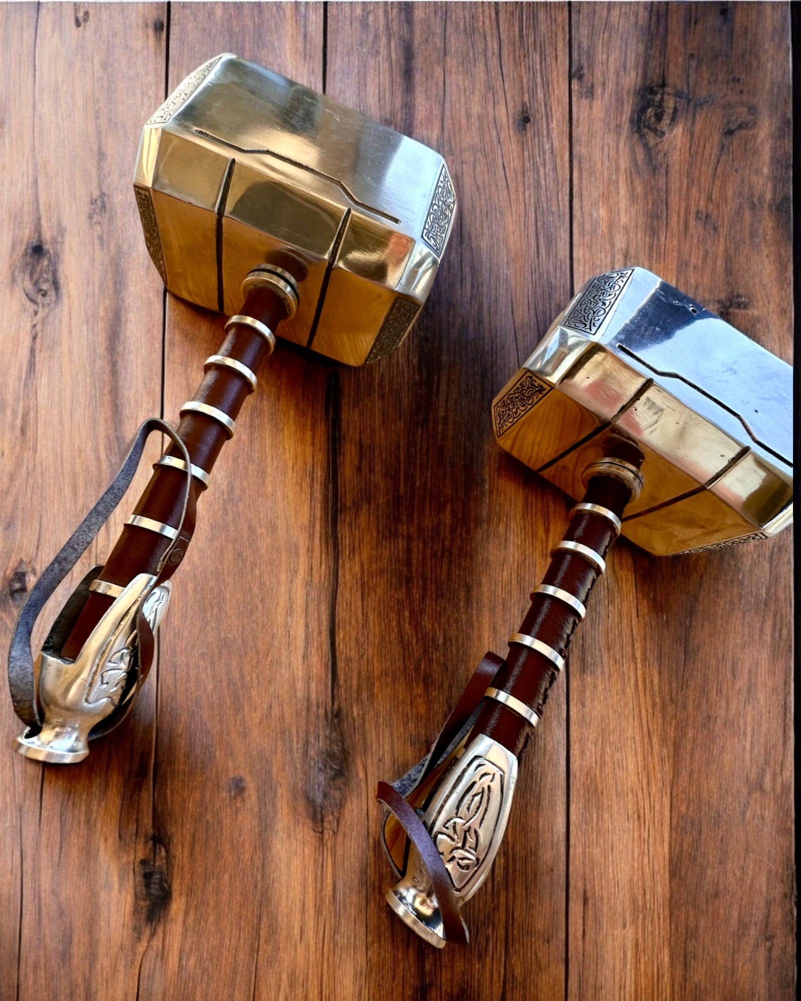 Thor's Hammer "Chief" - Handcrafted Artisan Hammer, personalized with engraving for a gift