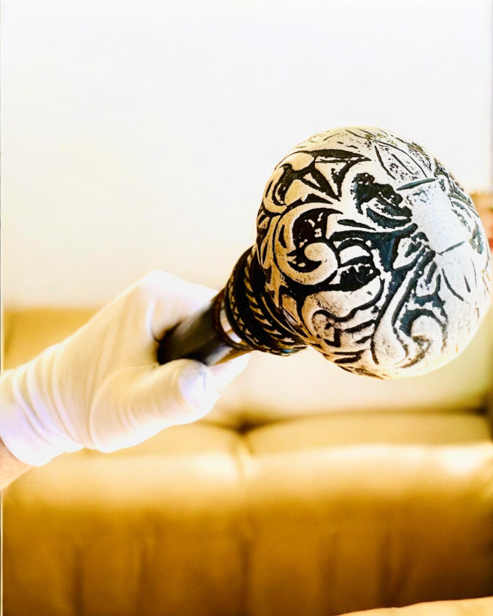 "Majesty Cane" Walking Stick Wooden Handcrafted, engraving option available, 2 variants to choose from