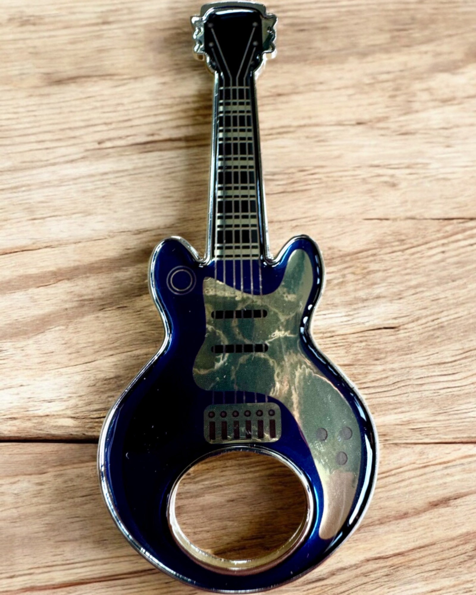 Guitar Rock'n'Open Bottle Opener, 2 variants, engraving personalization for a gift