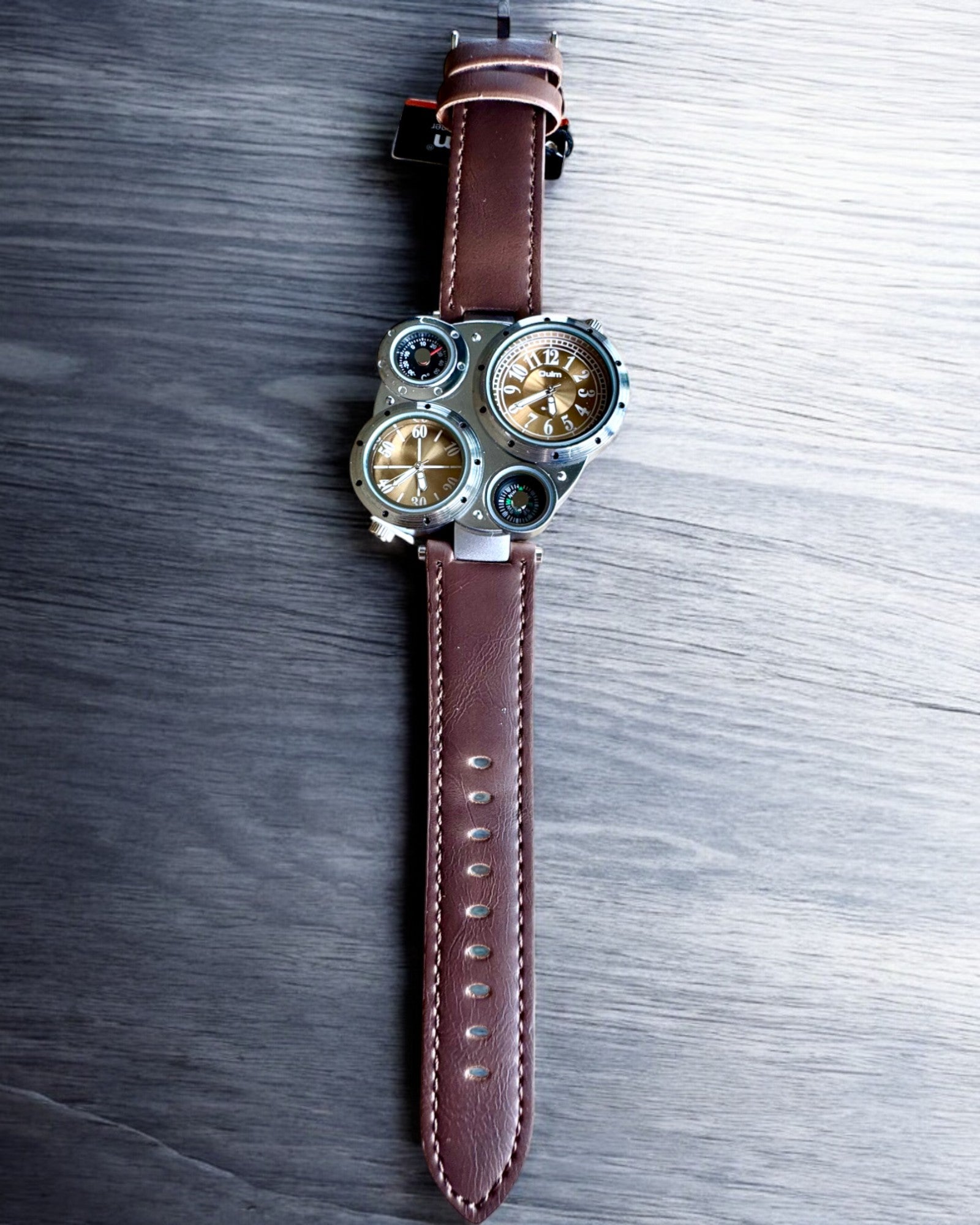 Survival Watch "Explorer 4in1", customizable with engraving for a gift