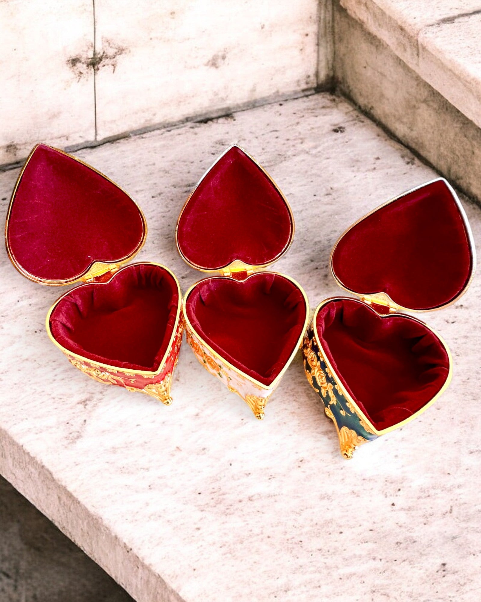 Jewelry Box "Royal Elegance" - with engraving option for a gift, 3 variants to choose from