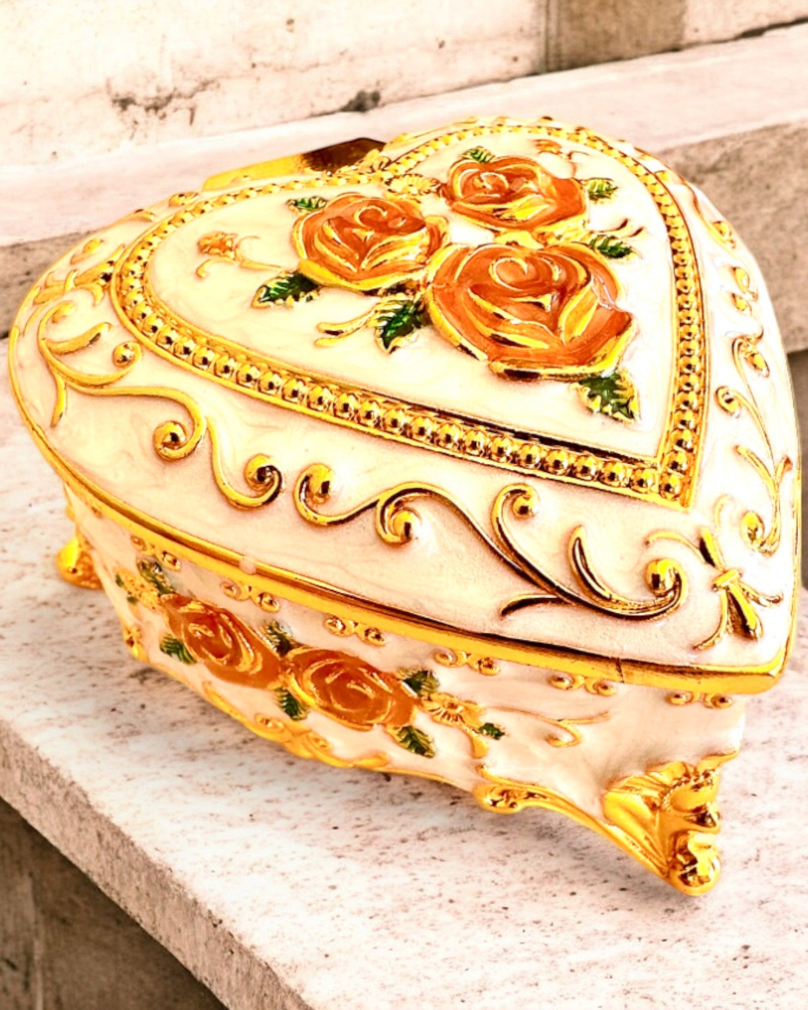Jewelry Box "Royal Elegance" - with engraving option for a gift, 3 variants to choose from