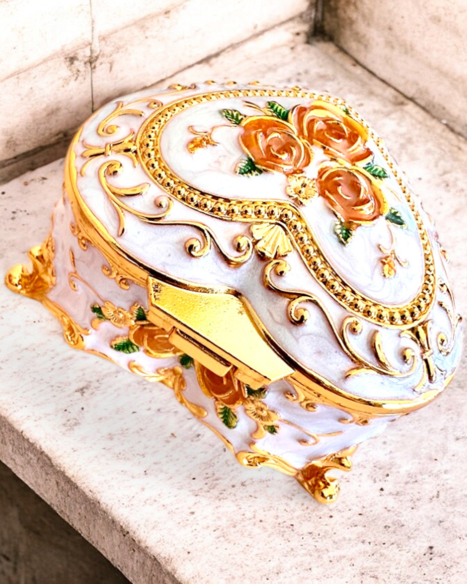 Jewelry Box "Royal Elegance" - with engraving option for a gift, 3 variants to choose from