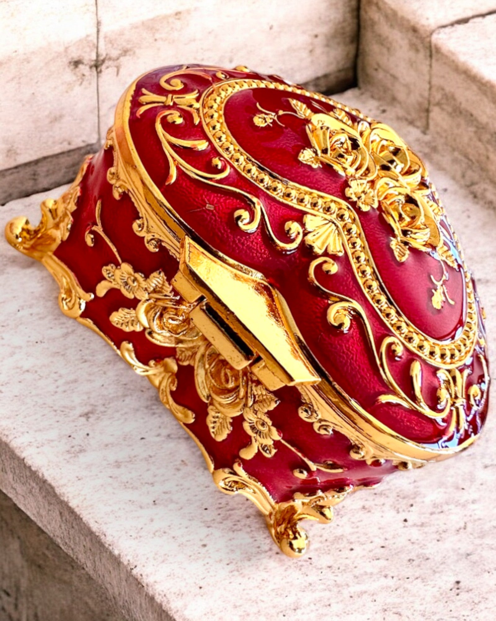 Jewelry Box "Royal Elegance" - with engraving option for a gift, 3 variants to choose from