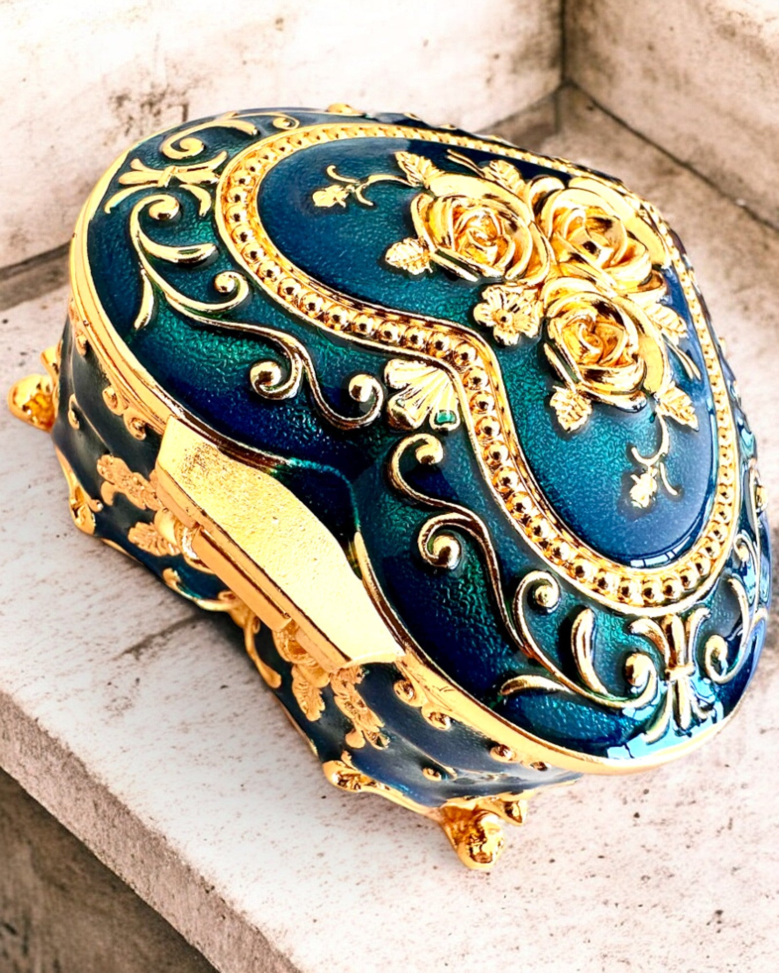Jewelry Box "Royal Elegance" - with engraving option for a gift, 3 variants to choose from