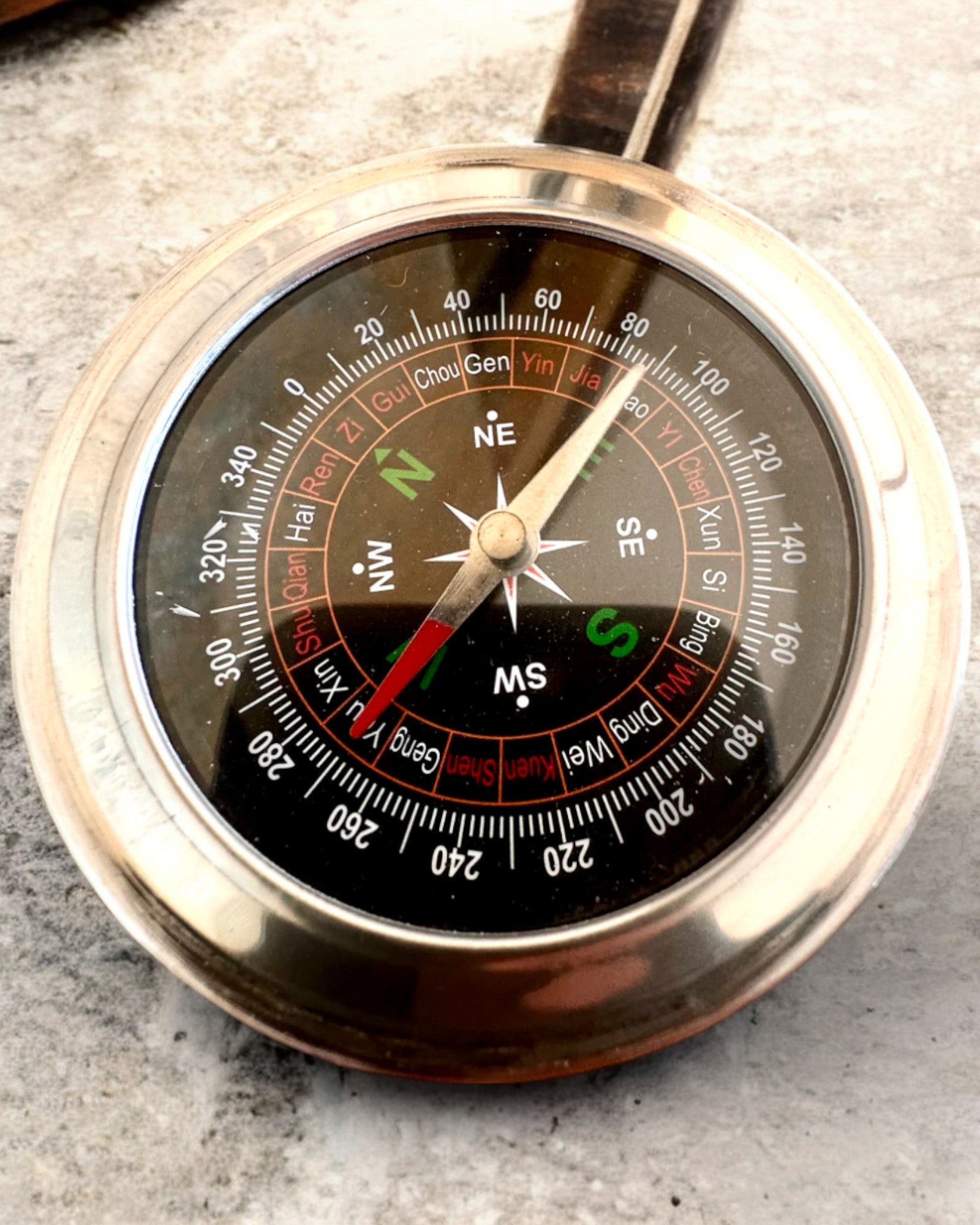 Feng Shui Compass – Steel Precision, personalized engraving for a gift