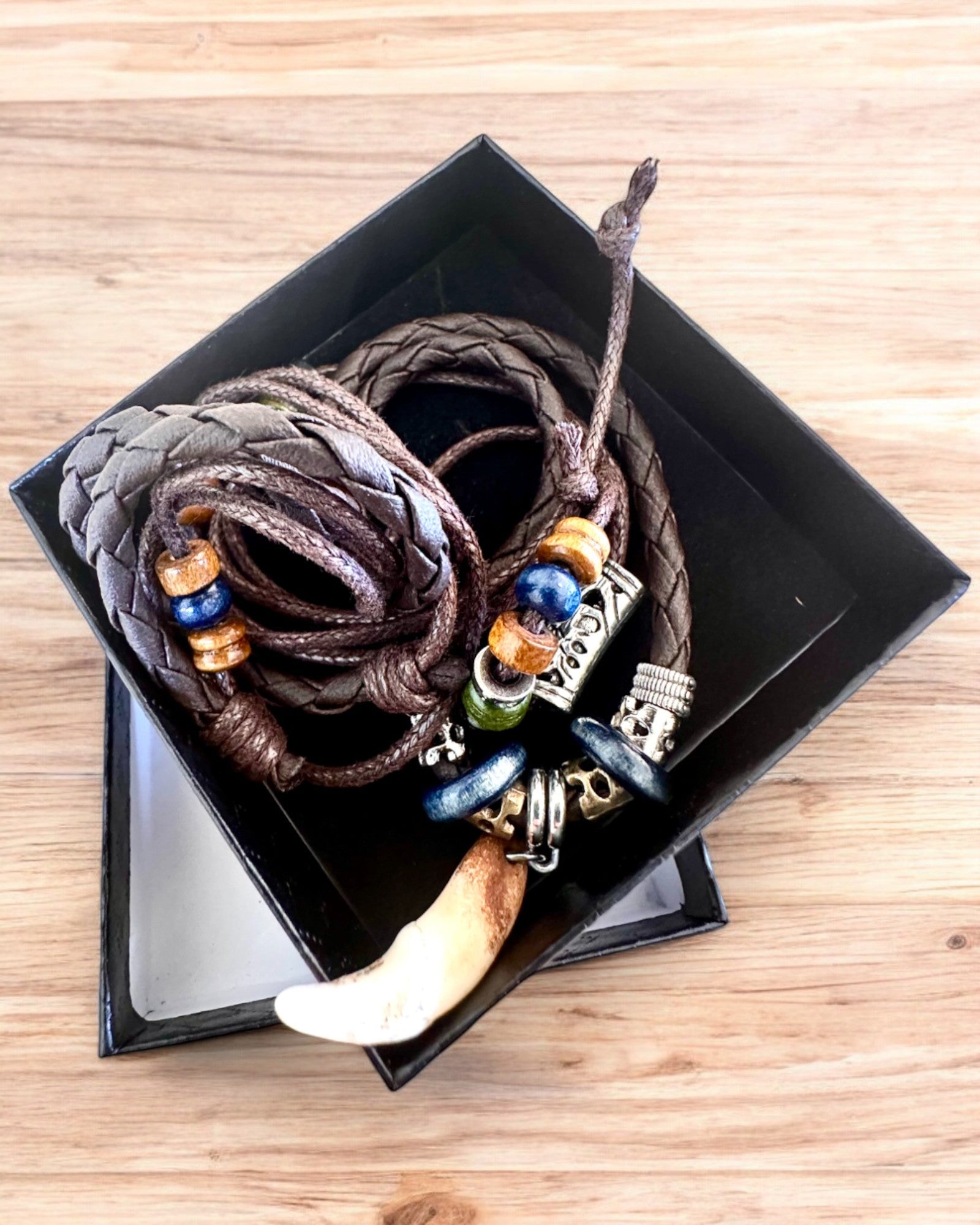 Wolf Tooth - Power Necklace - personalization with engraving available for a gift