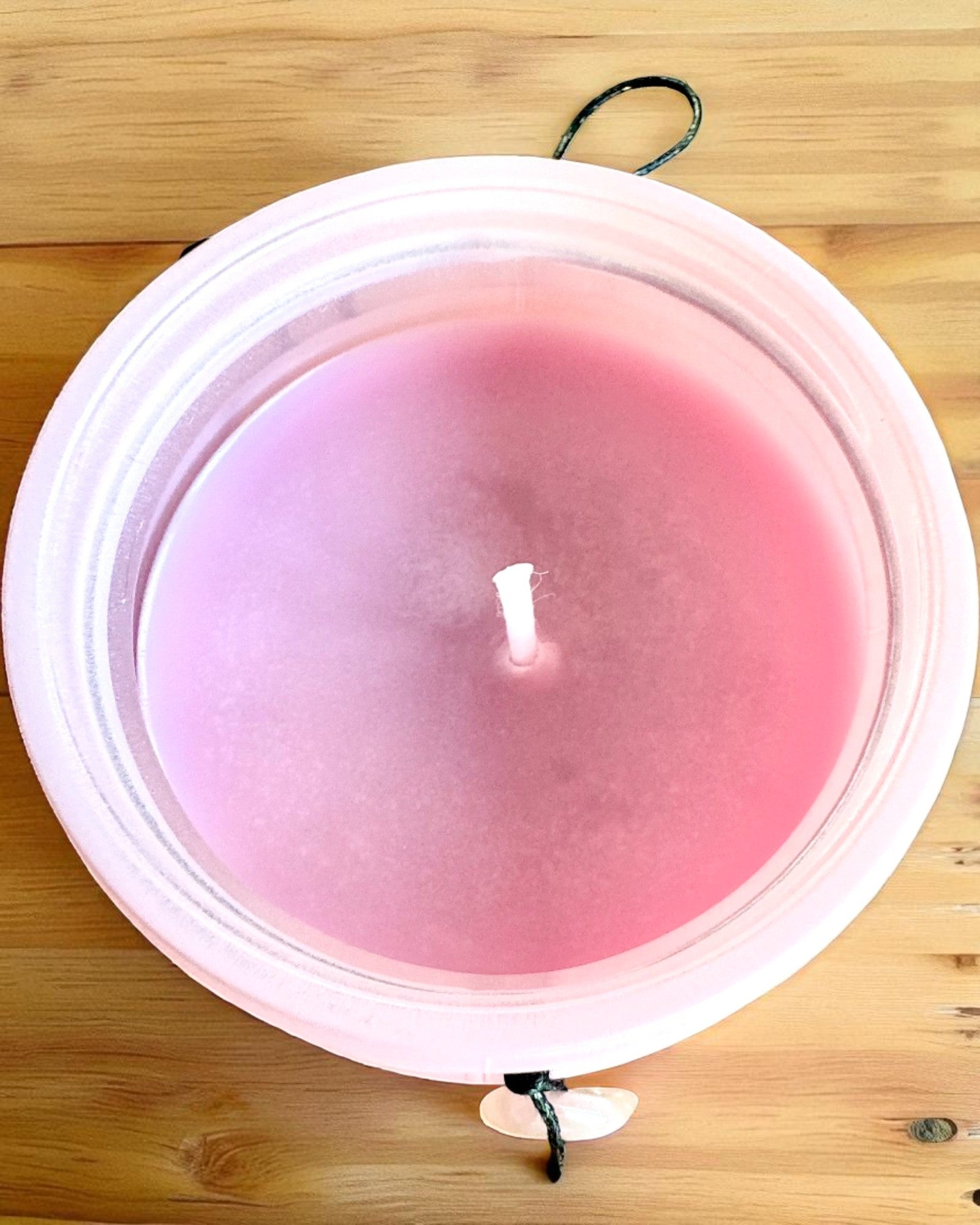 Intentional Soy Candle Rose Quartz – love, harmony and peace of heart, 250 ml, possibility of personalization as a gift