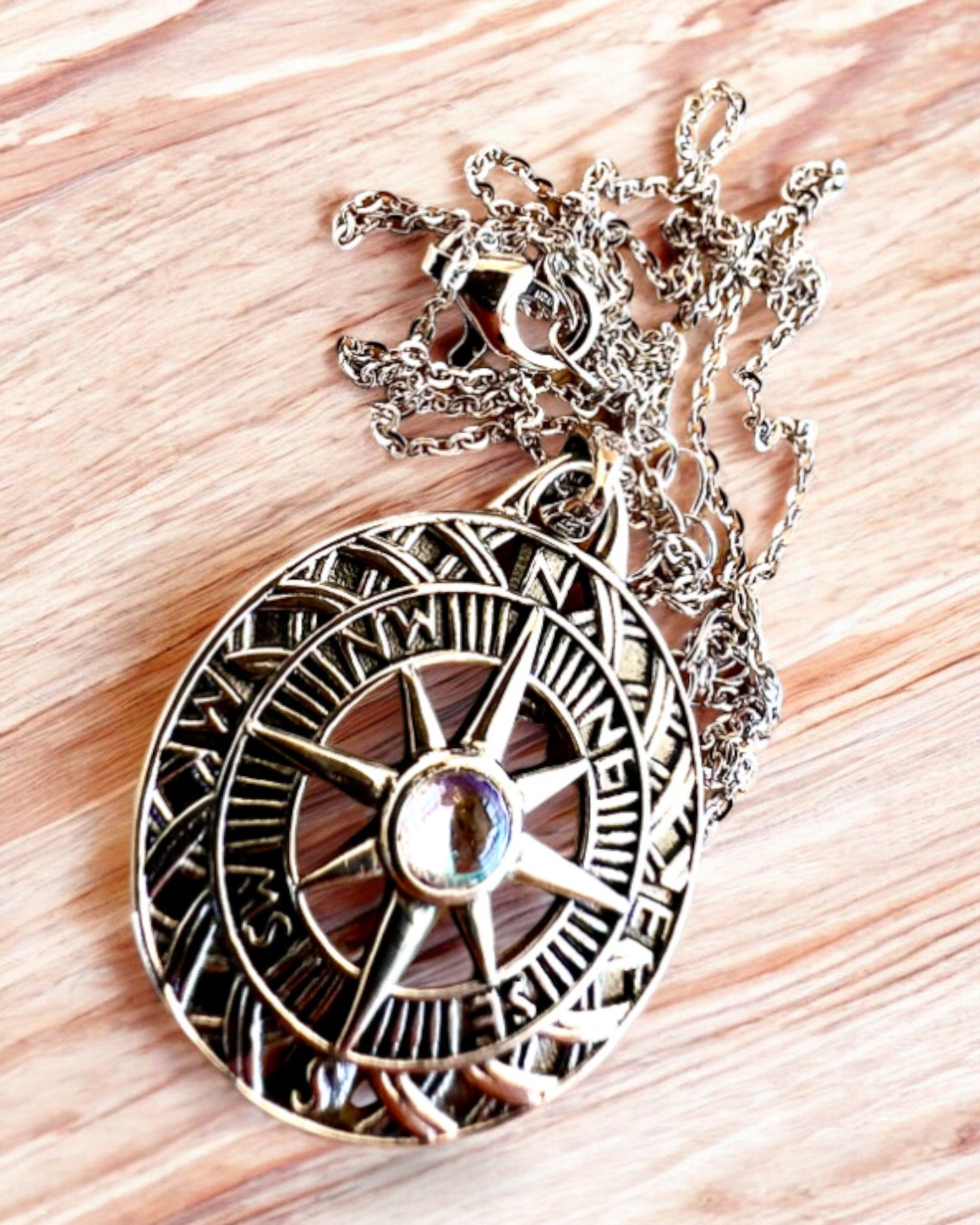 Astral Travel Amulet – Silver Necklace with Engraving, personalization for a gift