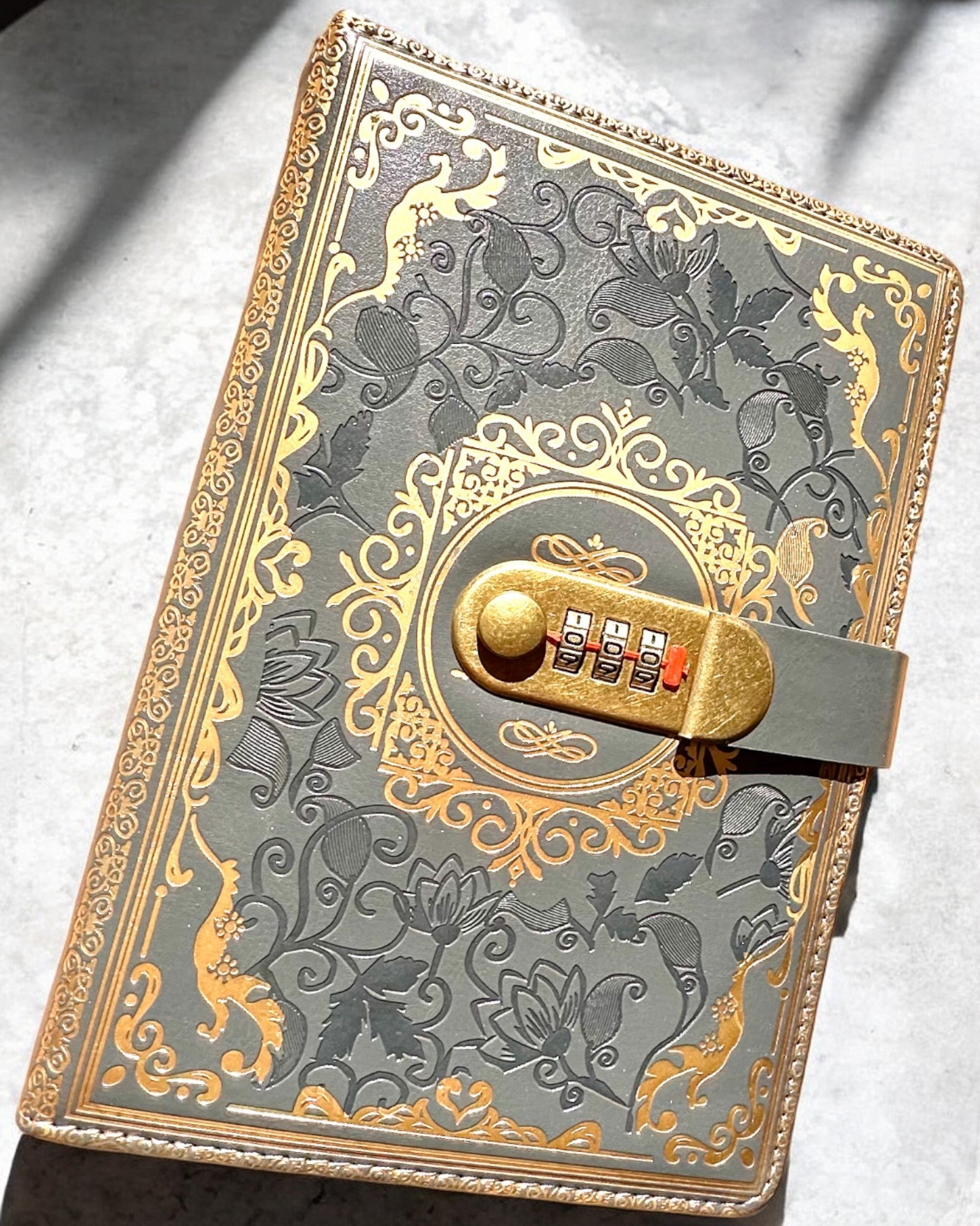 Exclusive Leather Notebook "Sekretnik" A5 with Combination Lock - personalization with engraving