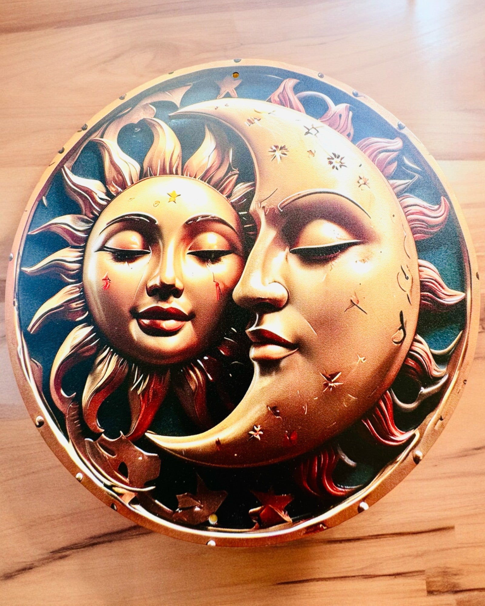 Pendant "Magic Circles of Nature" - personalization with engraving available. 3 variants to choose from.