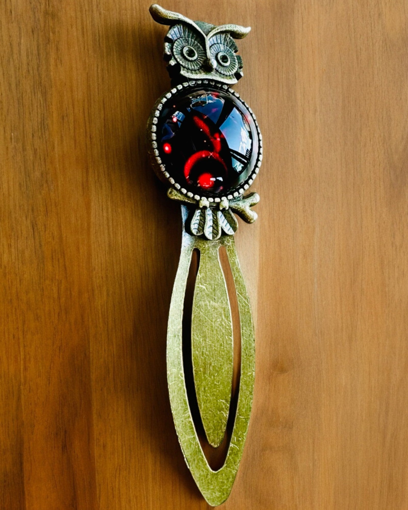 "Owl with Constellations" Bookmark - 12 Variants to Choose From, Customization with Engraving