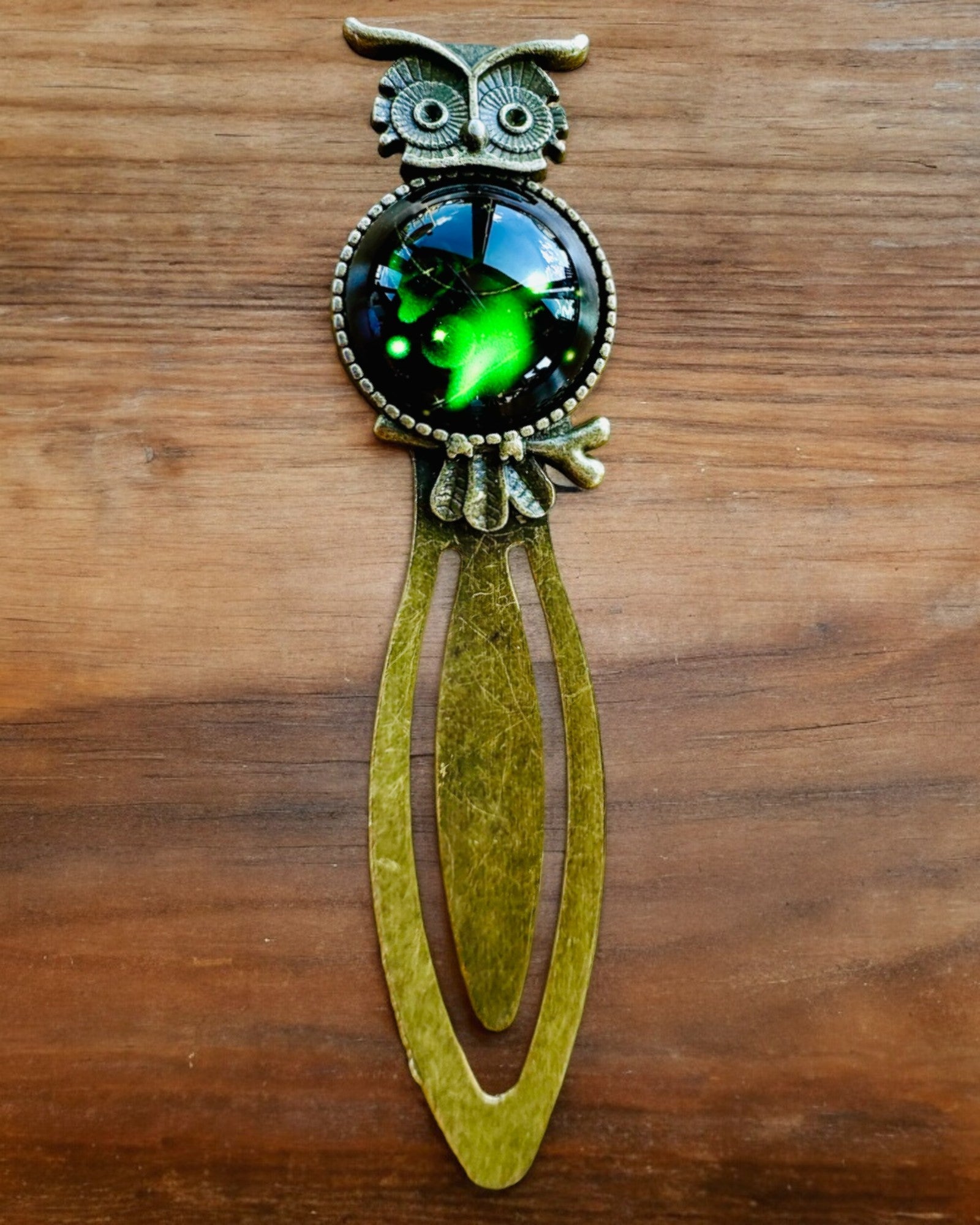 "Owl with Constellations" Bookmark - 12 Variants to Choose From, Customization with Engraving