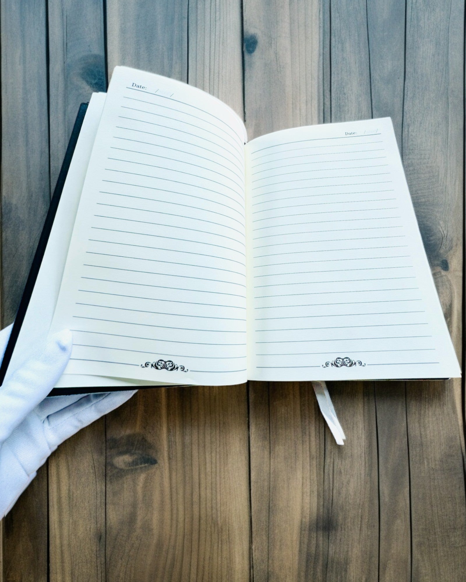 Artistic Notebook, masquerade notebook - A5, personalization with engraving for a gift