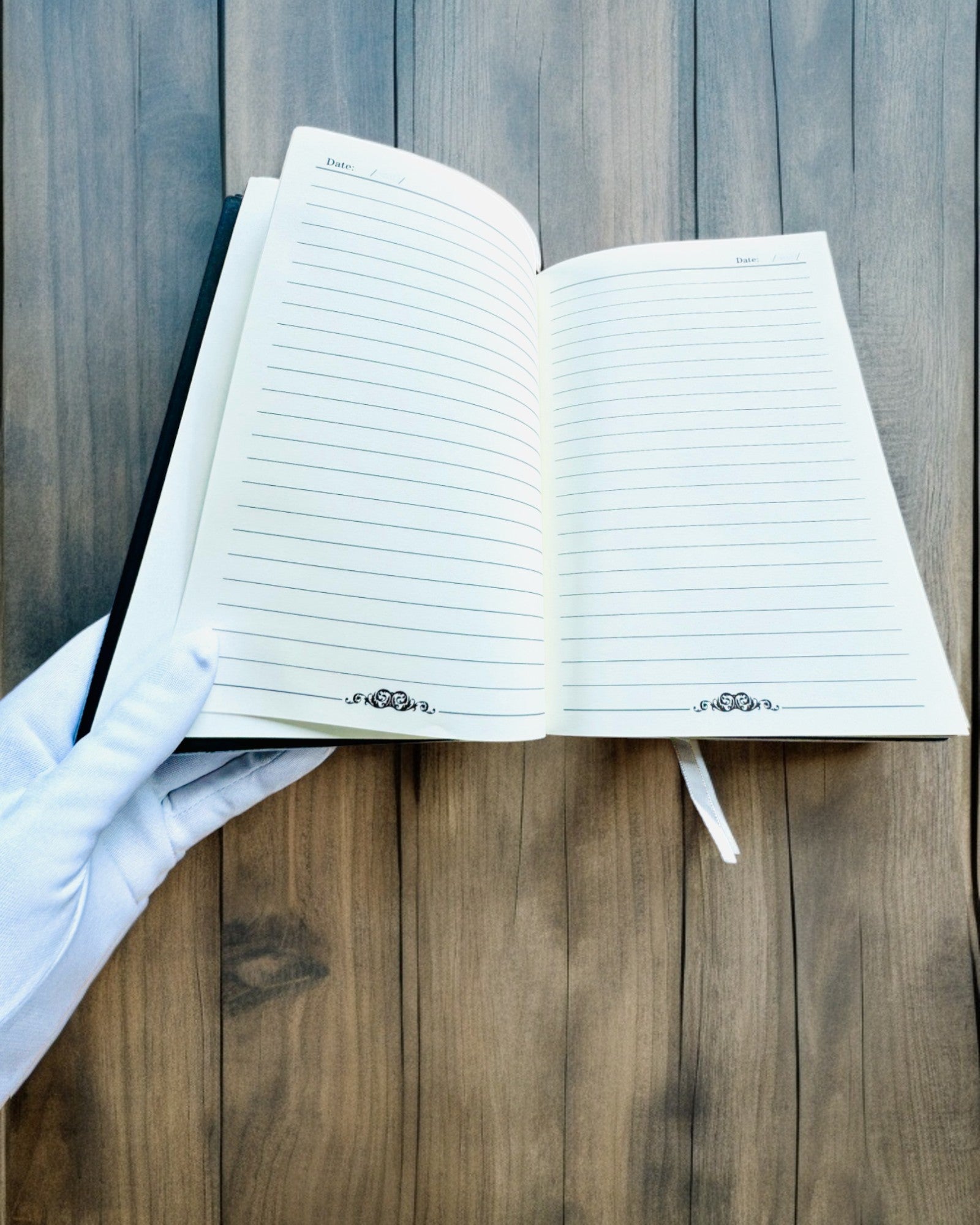 Artistic Notebook, masquerade notebook - A5, personalization with engraving for a gift