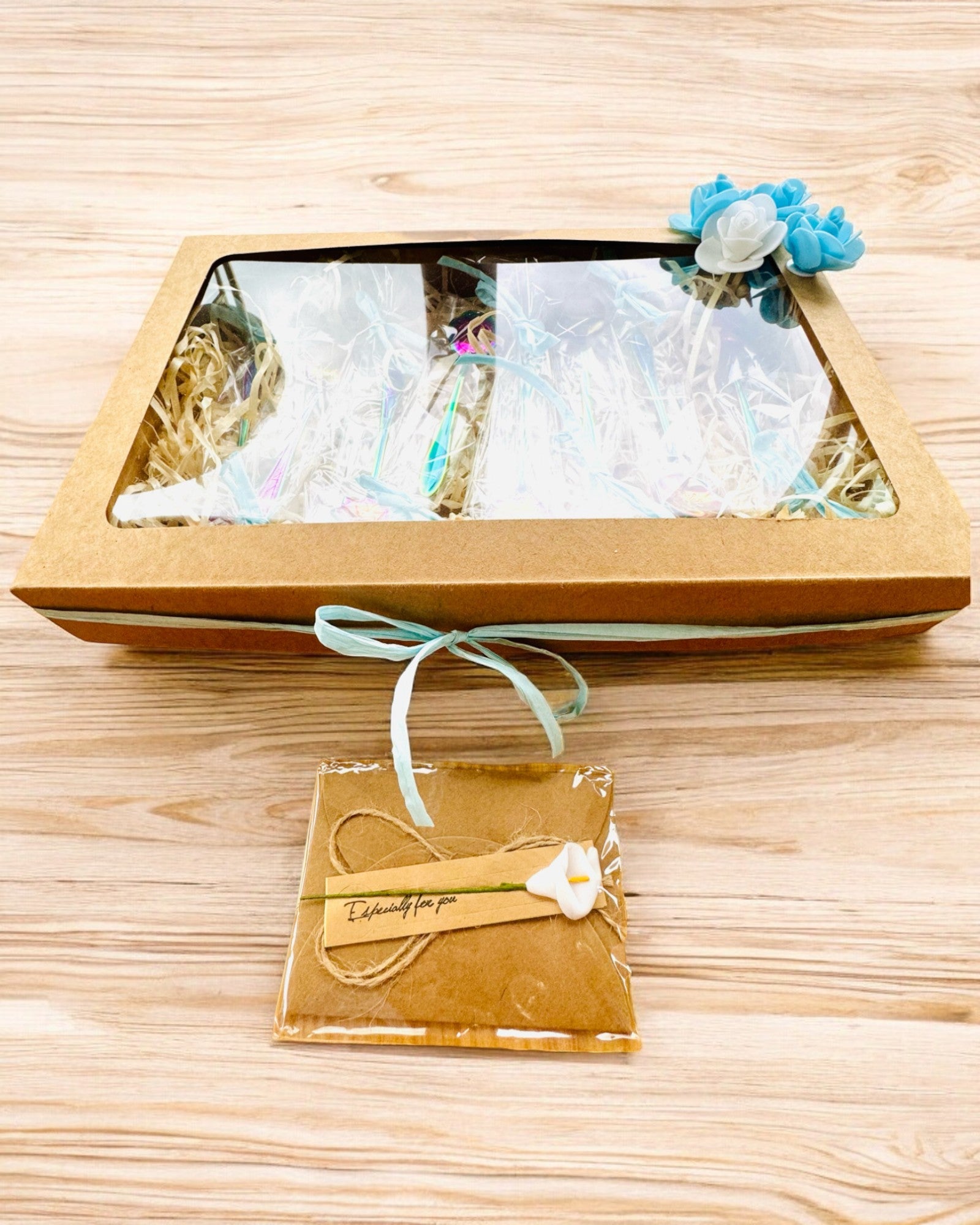 "Floral Rhapsody" Spoon Set - personalized engraving for a gift, 2 variants to choose from