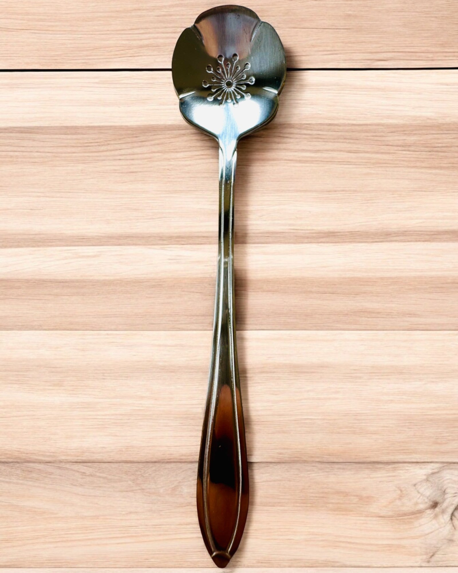 Elegant Spoon "Floral Elegance" – Personalized as a Gift, Engraving, 7 Variants to Choose From