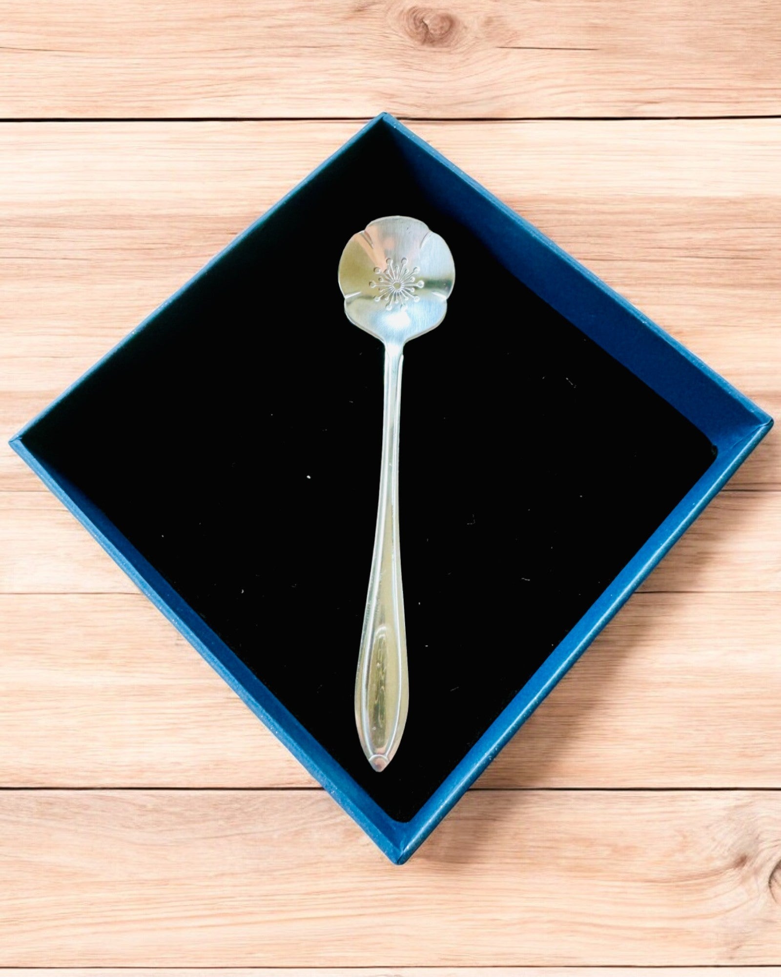Elegant Spoon "Floral Elegance" – Personalized as a Gift, Engraving, 7 Variants to Choose From