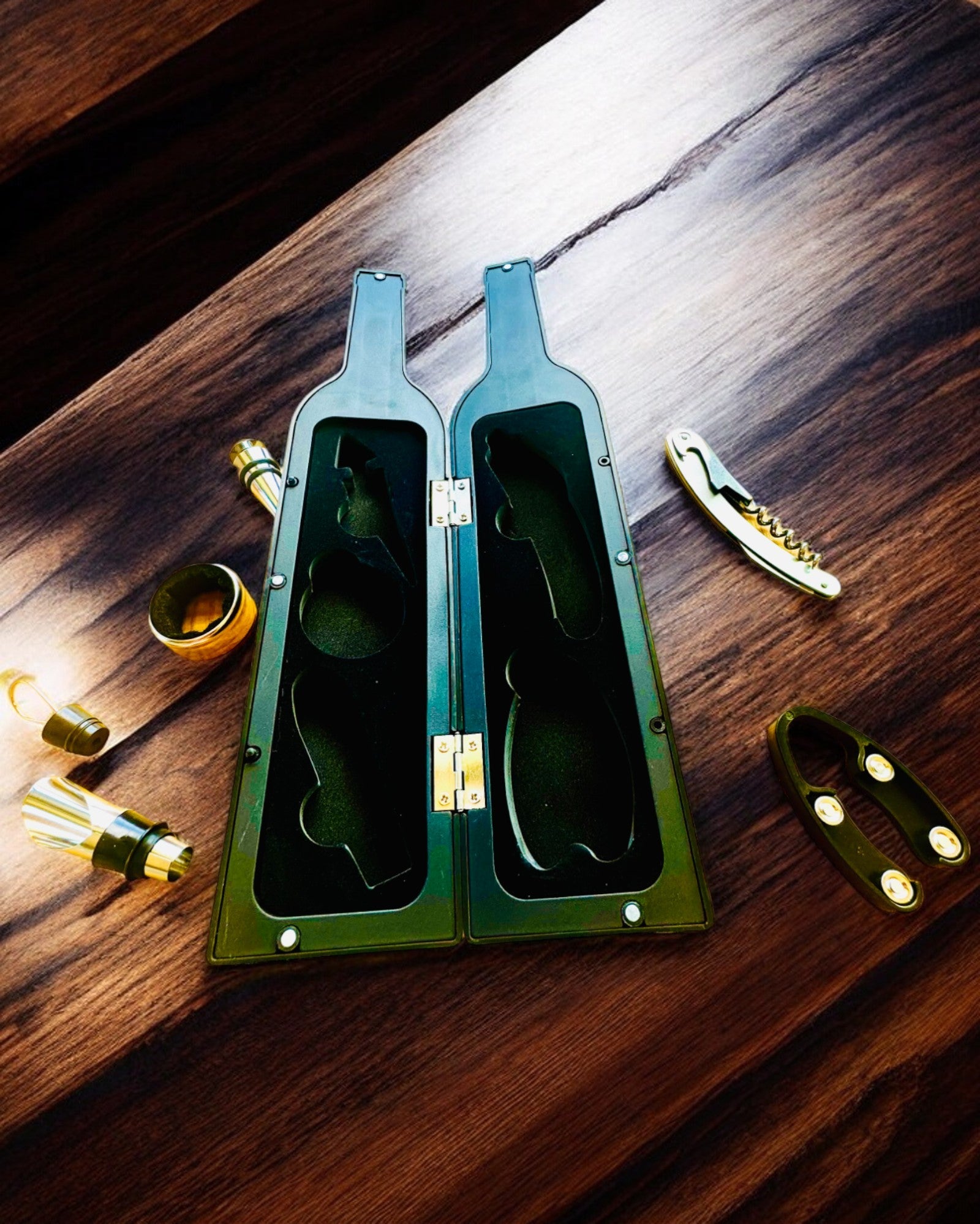 "Sommelier's Delight" Wine Set - personalization with engraving available for a gift