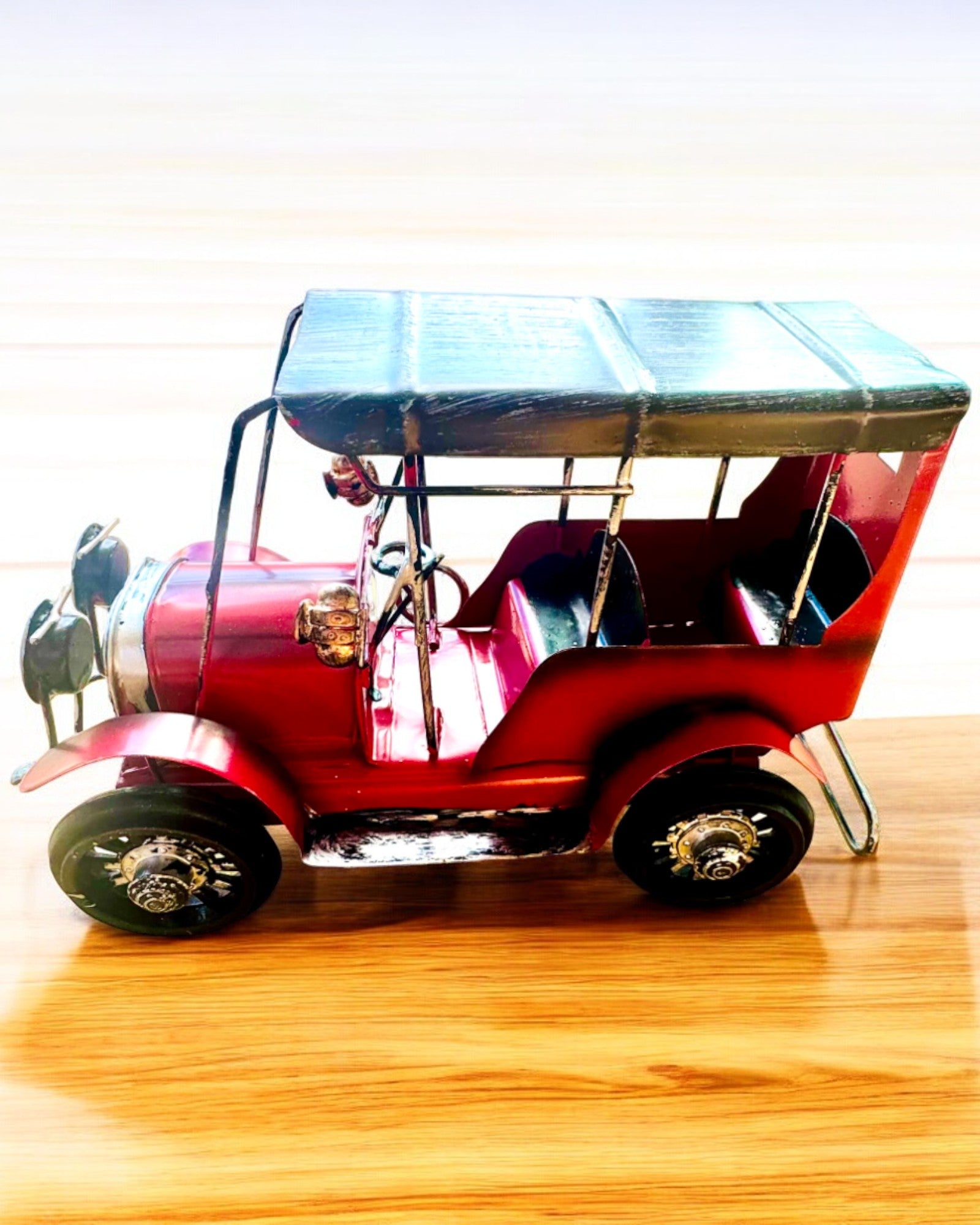 Classic Retro Car Model - Three Variants with Engraving Option for a Gift