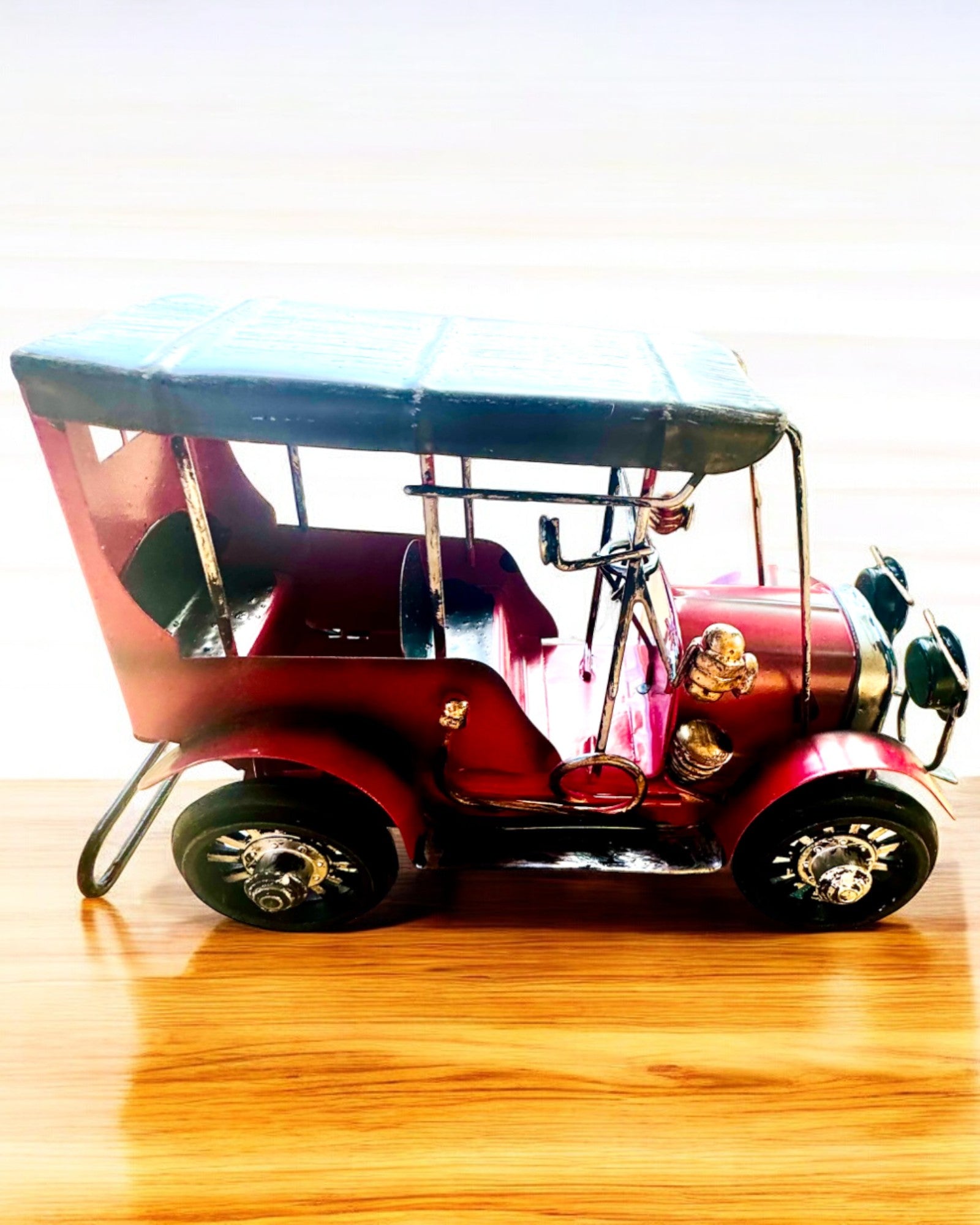 Classic Retro Car Model - Three Variants with Engraving Option for a Gift