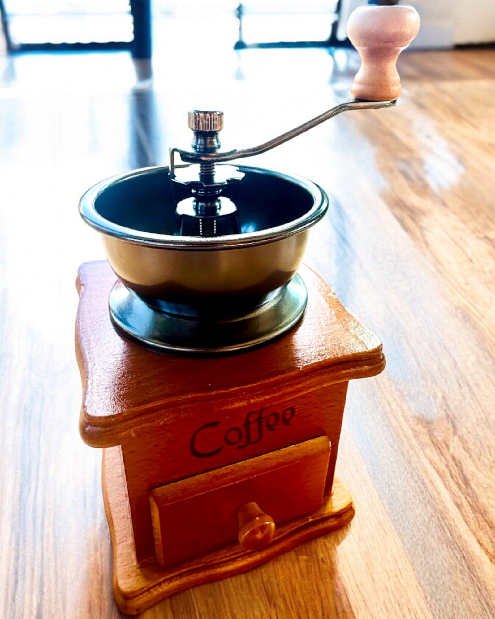 Traditional Coffee Grinder Aroma of Classics - with engraving option, personalization for a gift