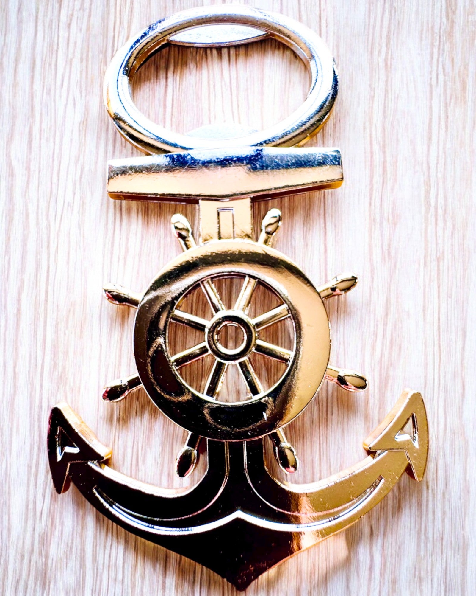 Captain's Bottle Opener - customizable with engraving, silver color