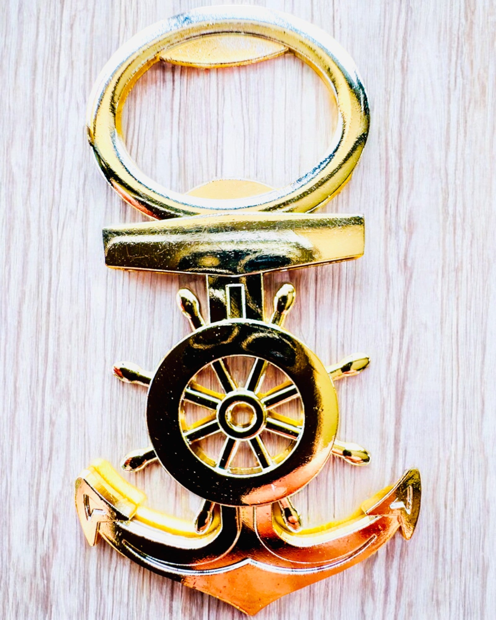 Captain's Bottle Opener - customizable with engraving, silver color