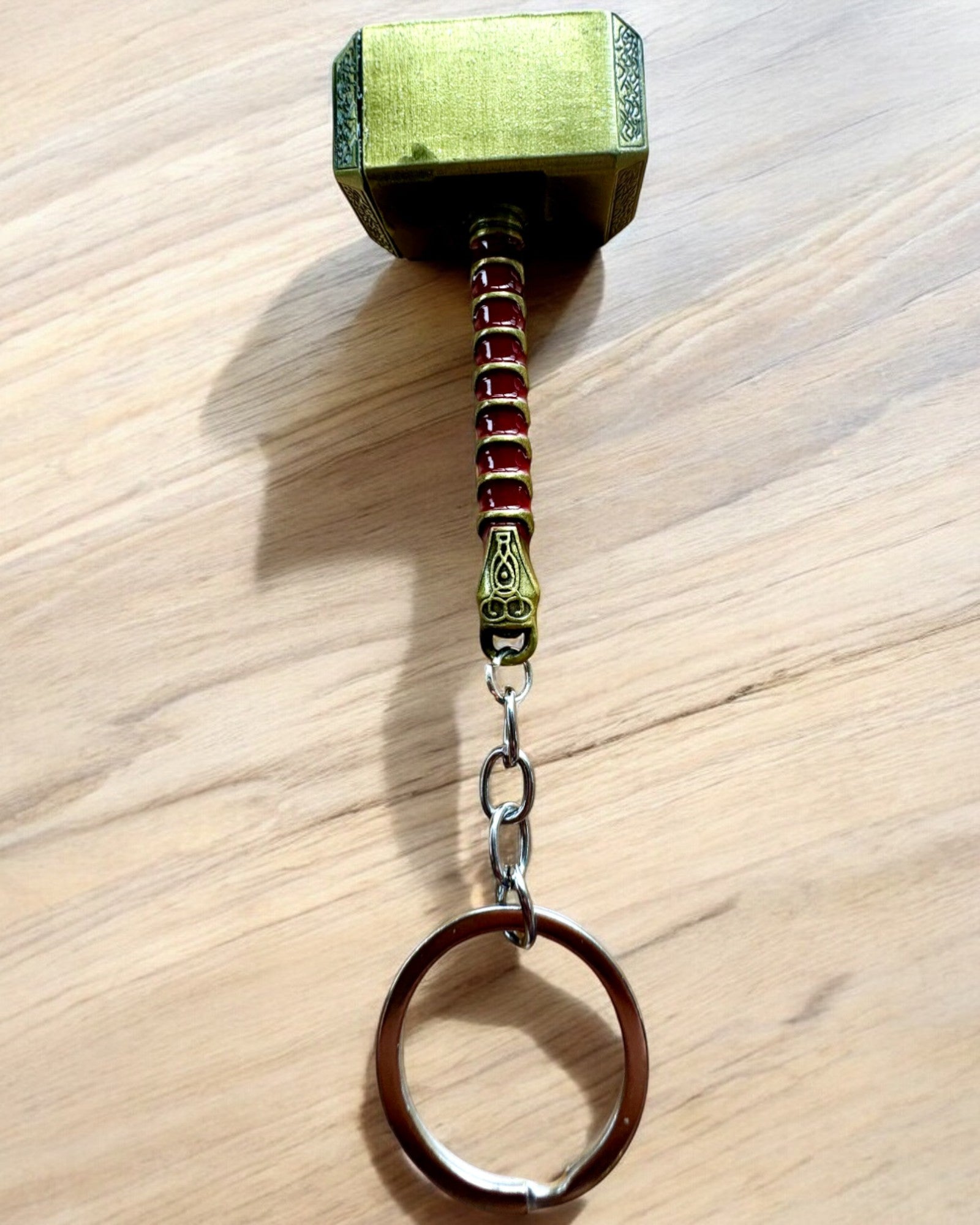 Viking Hammer - Keychain and Bottle Opener in One - Premium, Customizable with Engraving