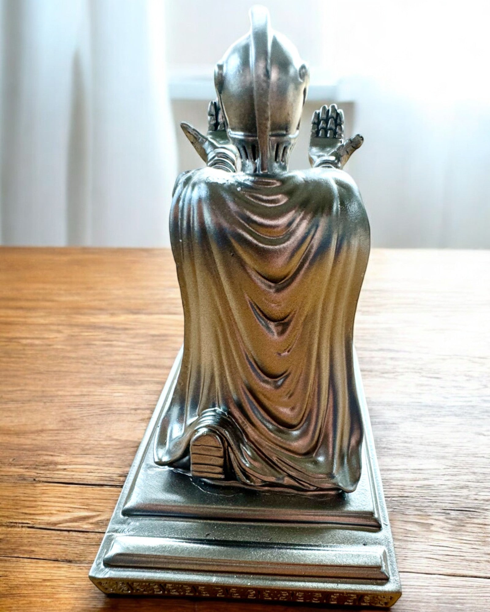 Knight's Stand for Phone or Pen, Customizable with Engraving for a Gift