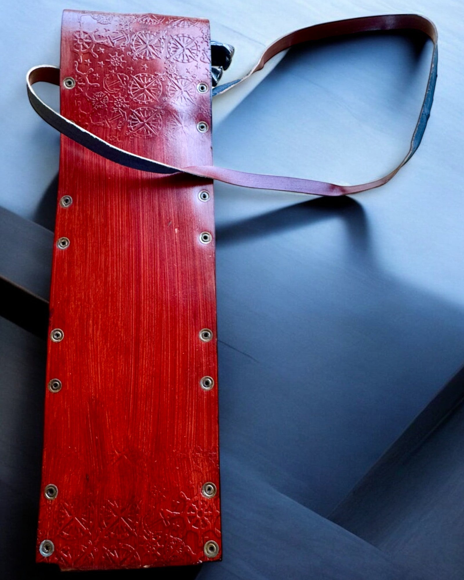 Leather Case, Cover for Walking Canes - Customizable with Engraving for a Gift