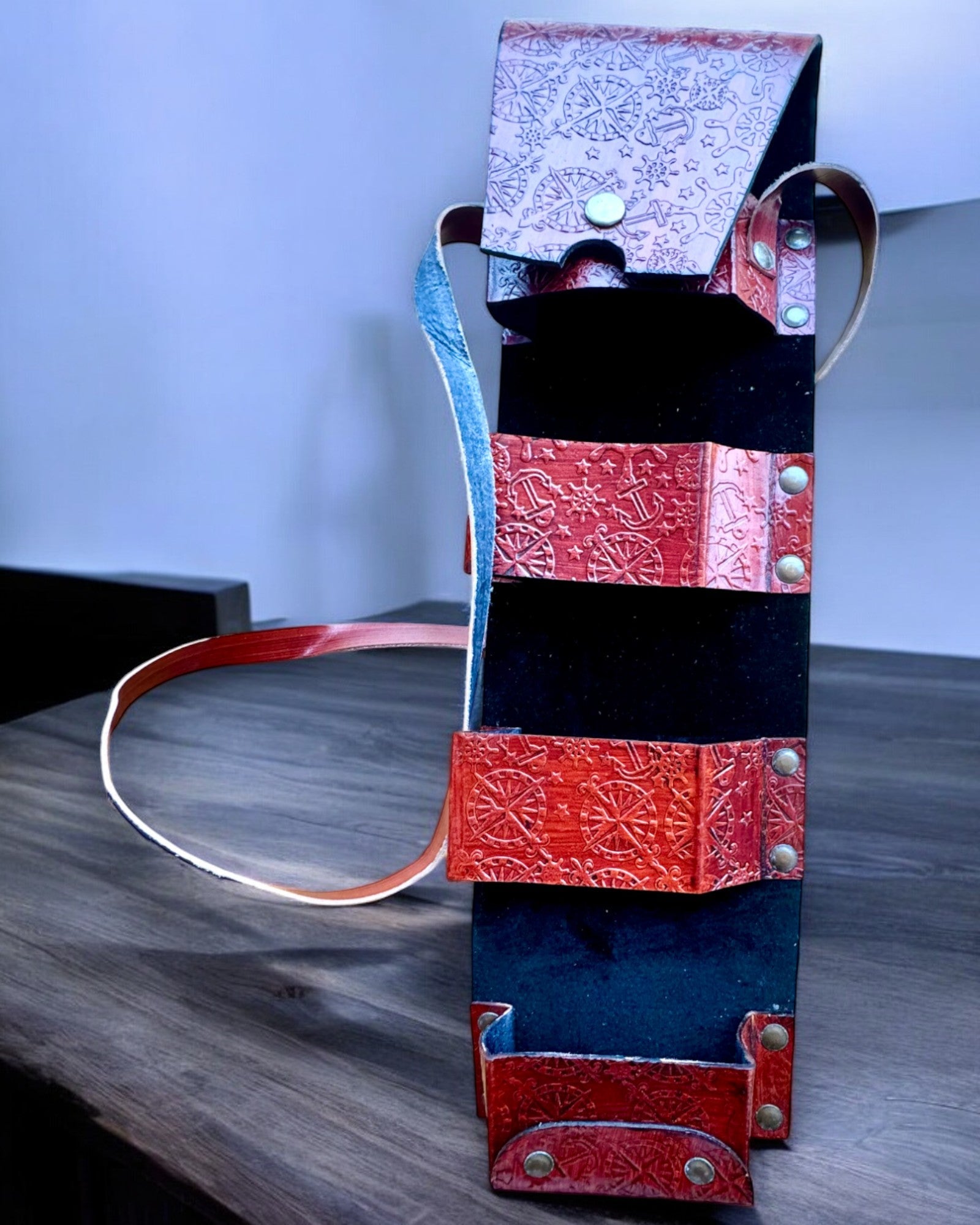 Leather Case, Cover for Walking Canes - Customizable with Engraving for a Gift