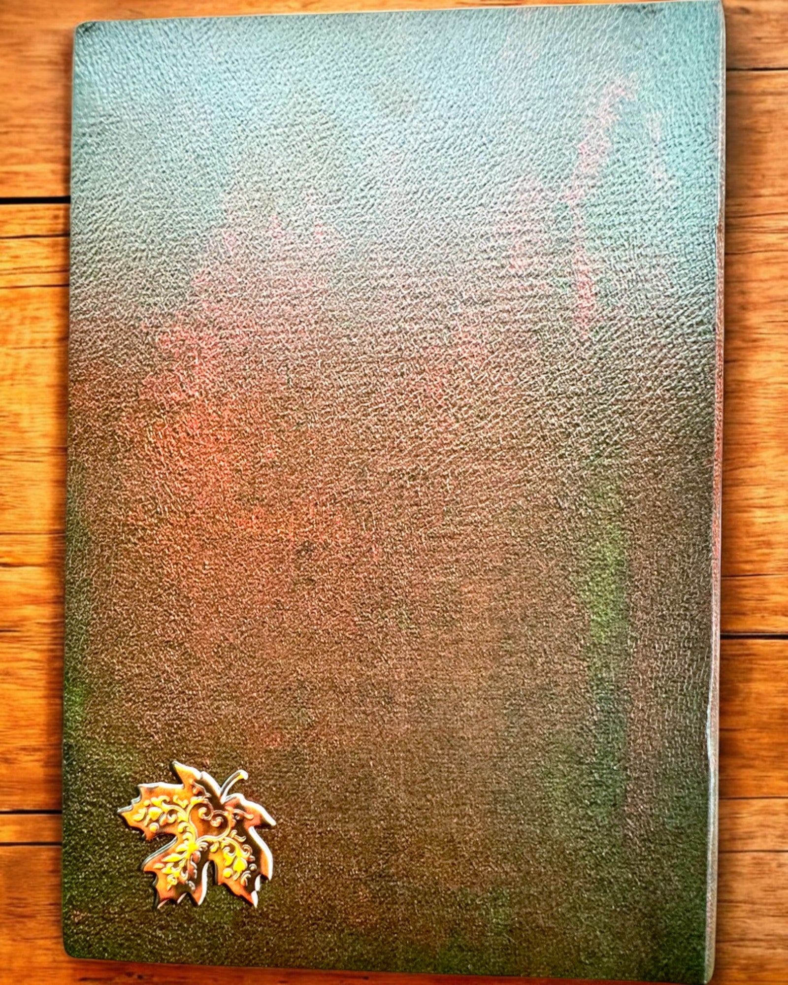 Forest Deer Notebook with Deer Motif, A5 - personalization with engraving for a gift