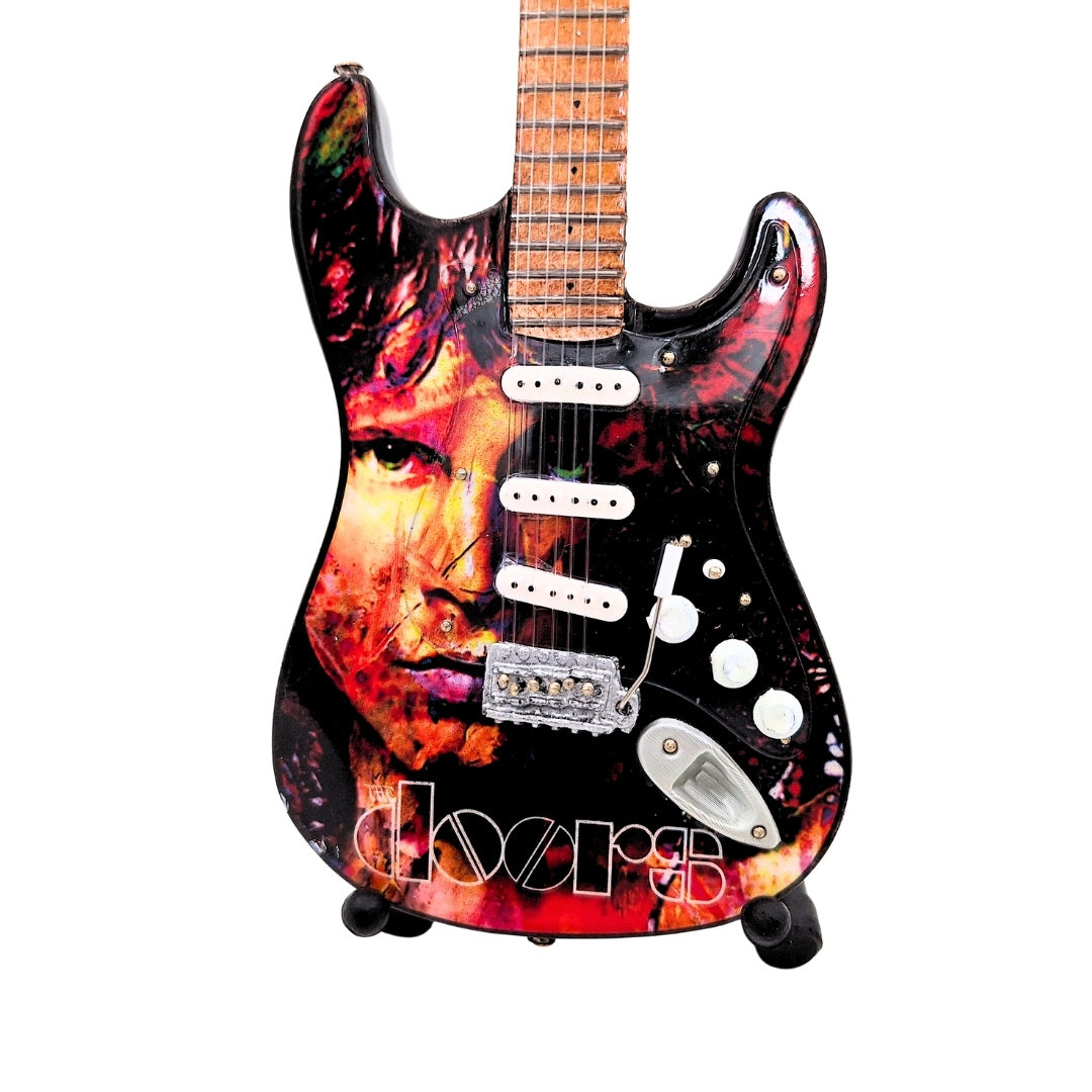 Jim Morrison The Doors Mini Guitar - Mahogany Wood – MGT-6569