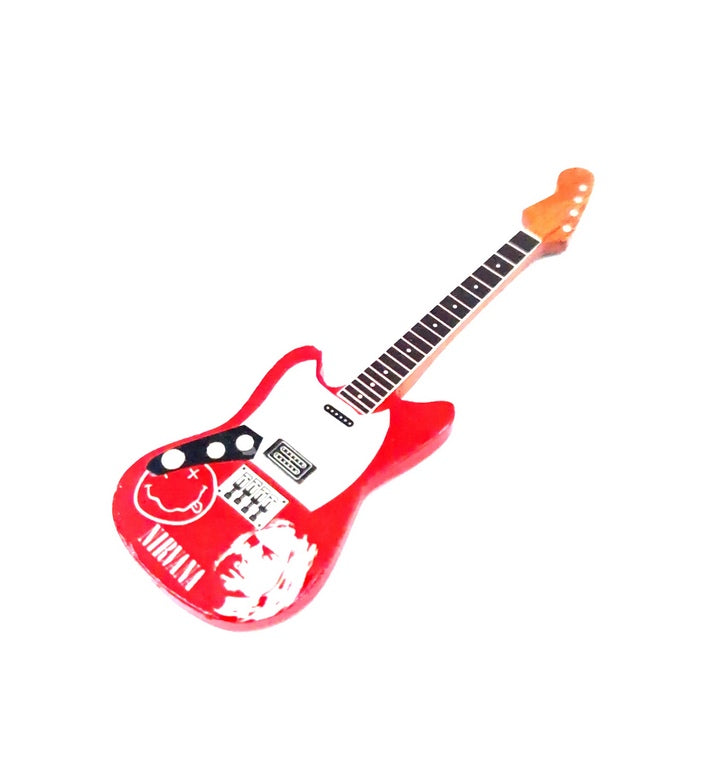 Nirvana Kurt Cobain Guitar Fridge Magnet - 020877