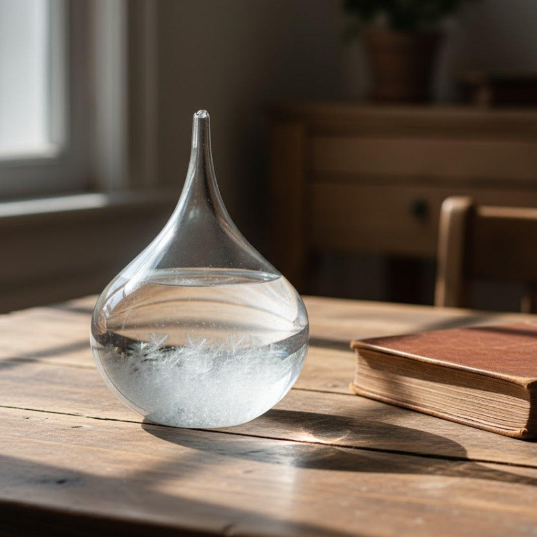 FitzRoy Storm Barometer - Teardrop Storm Glass - BAG1