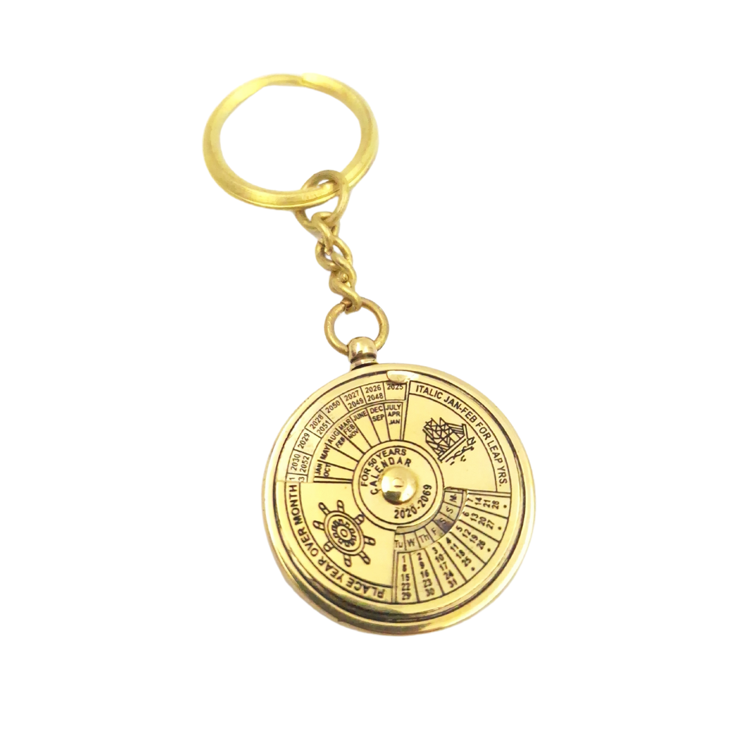 50-year calendar key ring - KR61