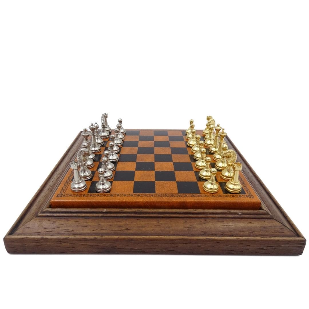 Exclusive Metal Magnetic Italfama Chess Set 18x18 cm – N300
