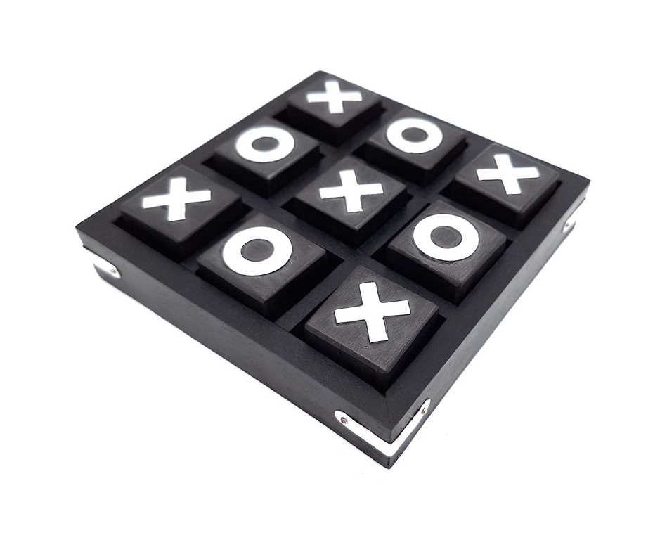 Game - Tic-Tac-Toe - 13 x 13 cm - G1078